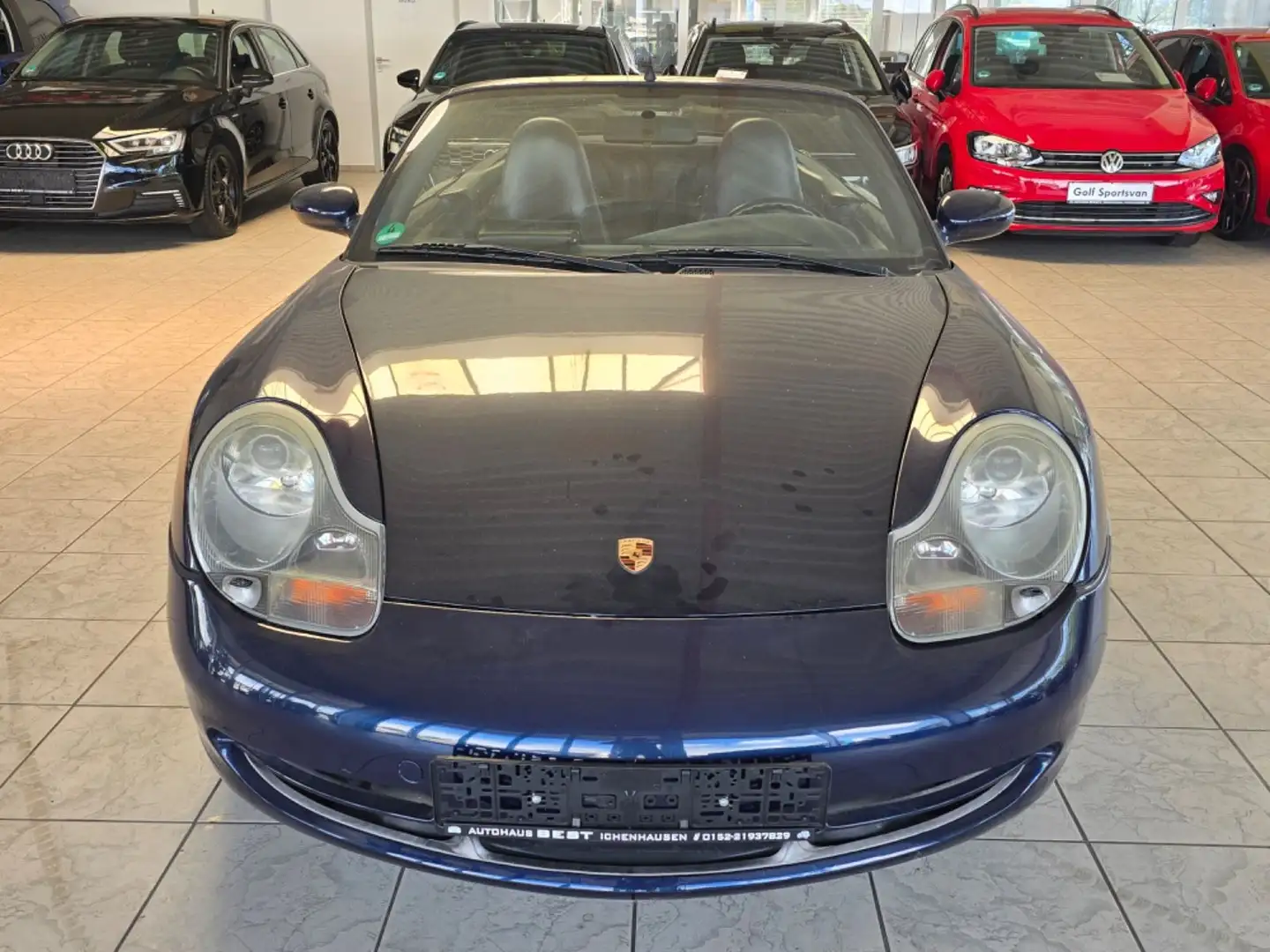 Porsche 996 Cabriolet 3.4 Automatik XENON LEDER NAVI ATM Blau - 2