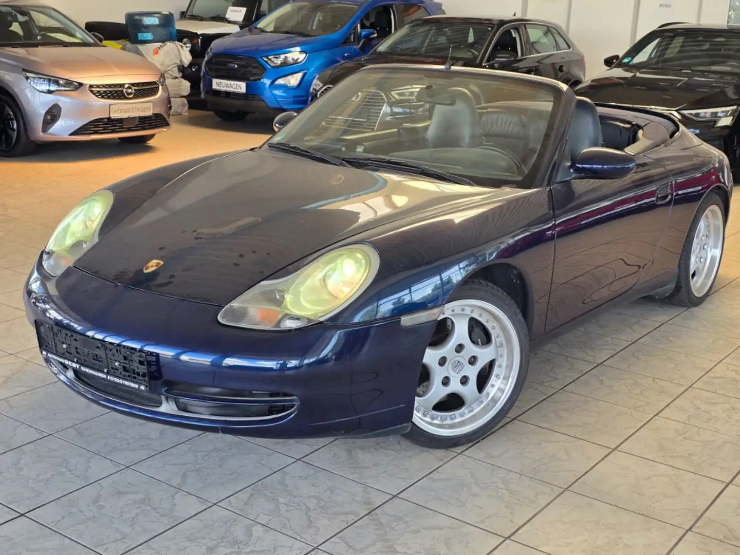 Porsche 996 Cabriolet 3.4 Automatik XENON LEDER NAVI ATM Blau - 1