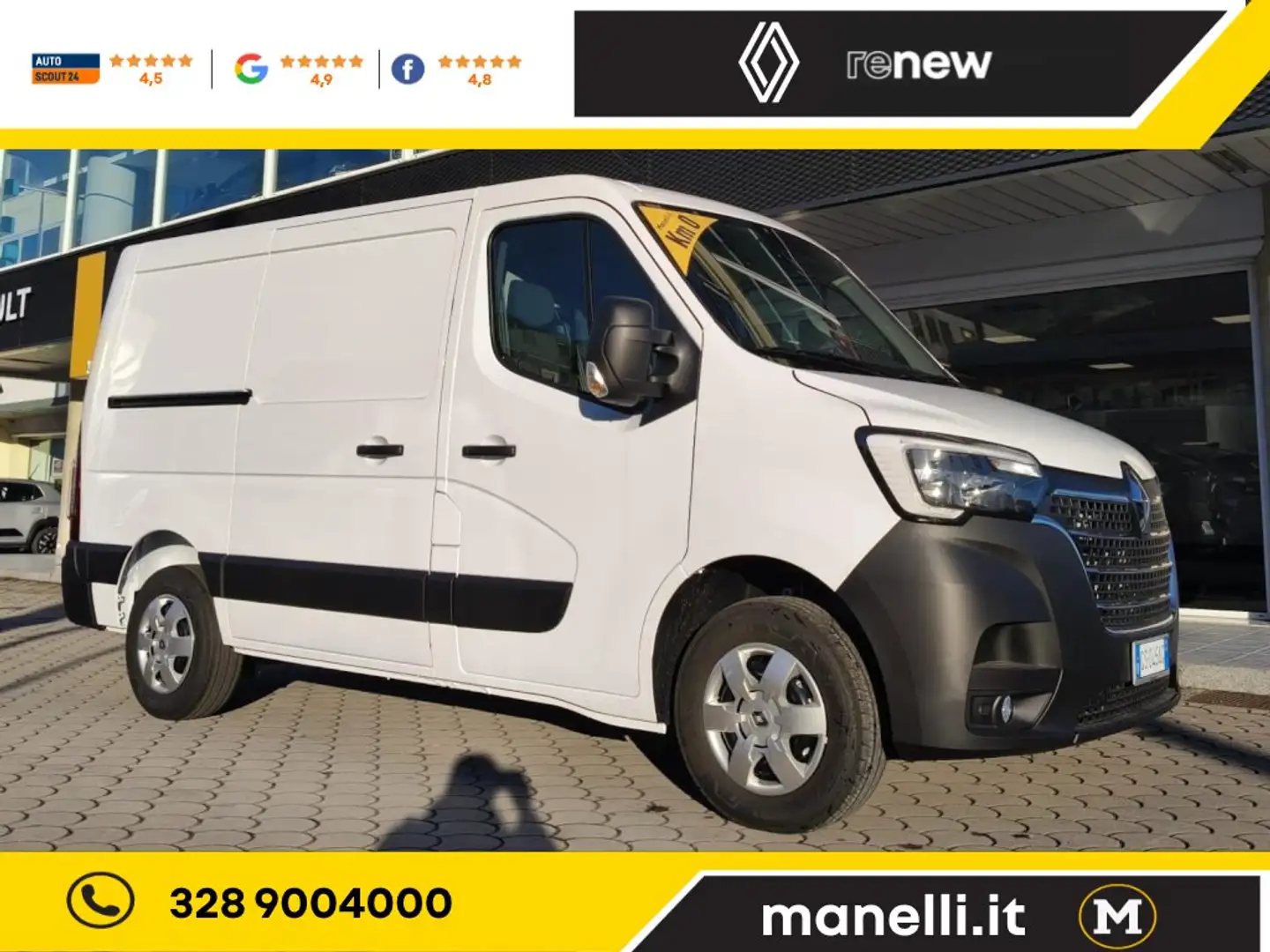 Renault Master FG TA L1 H1 T35 advance dCi 135 i.e. rif.GS045 Bianco - 1
