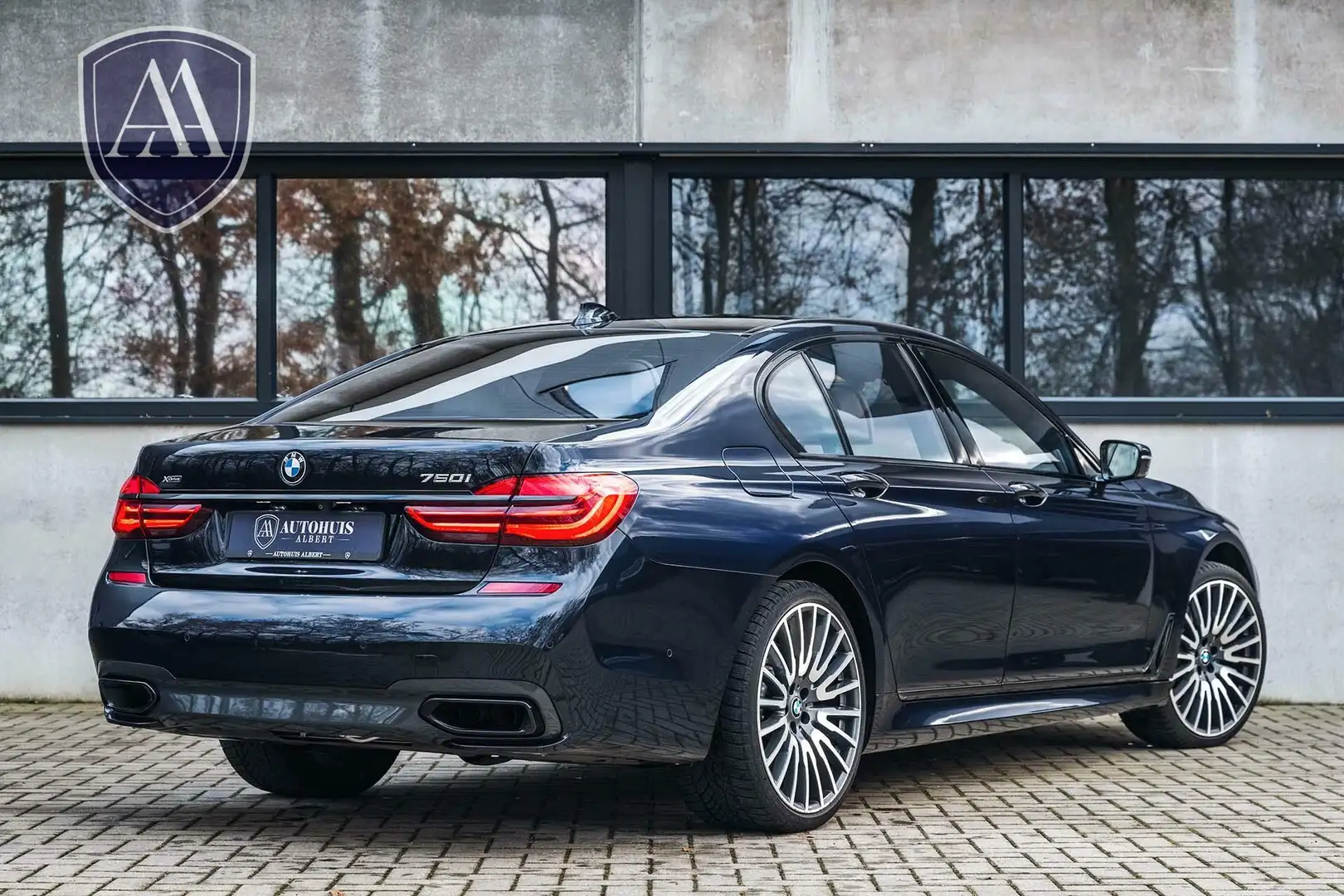 BMW 750 7-serie 750i xDrive M Sport B&W Massage 360c 21'' Negro - 2