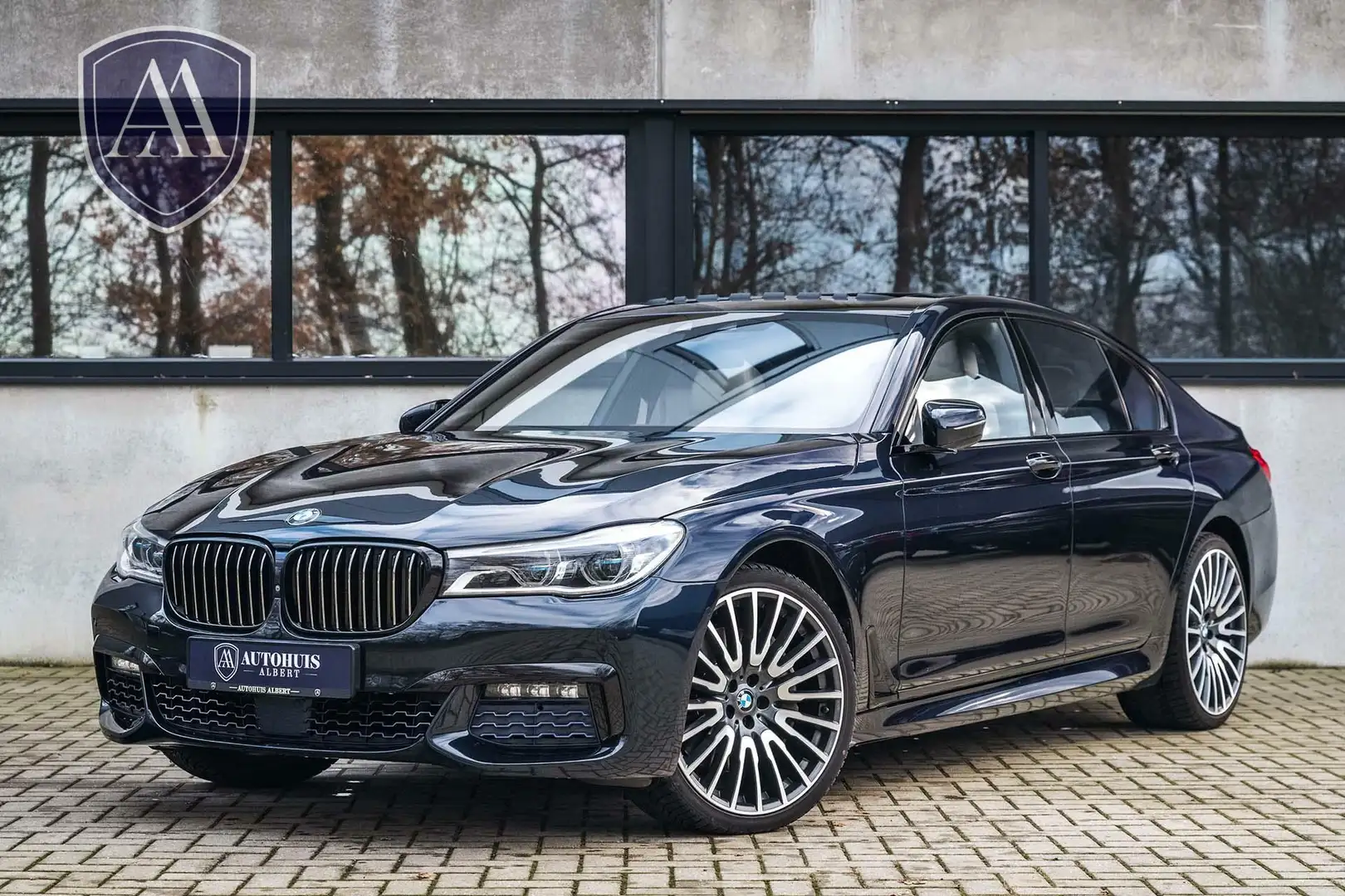 BMW 750 7-serie 750i xDrive M Sport B&W Massage 360c 21'' Negro - 1