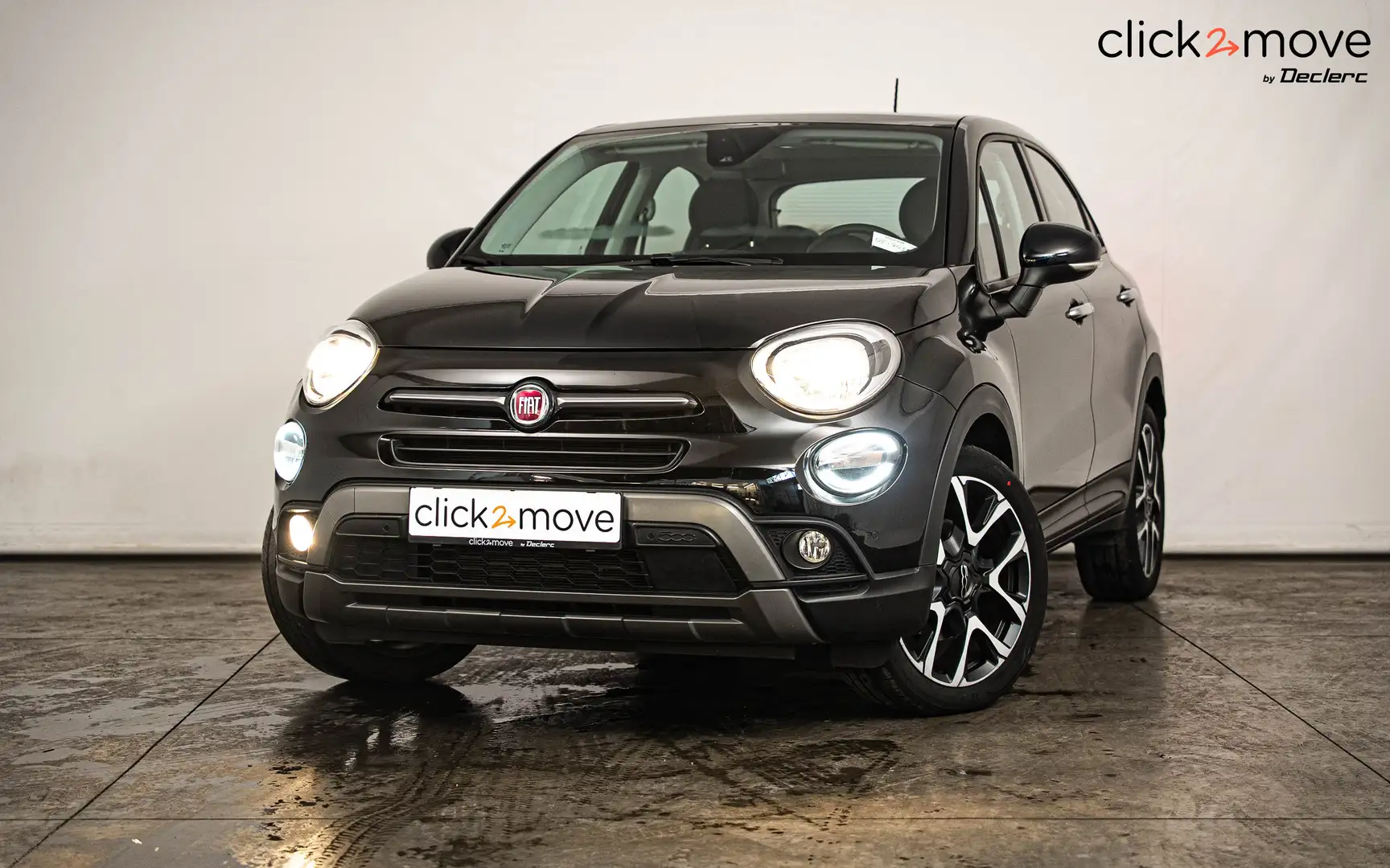 Fiat 500X 500X 1.3 FireFly T4 Lounge DCT Zwart - 1