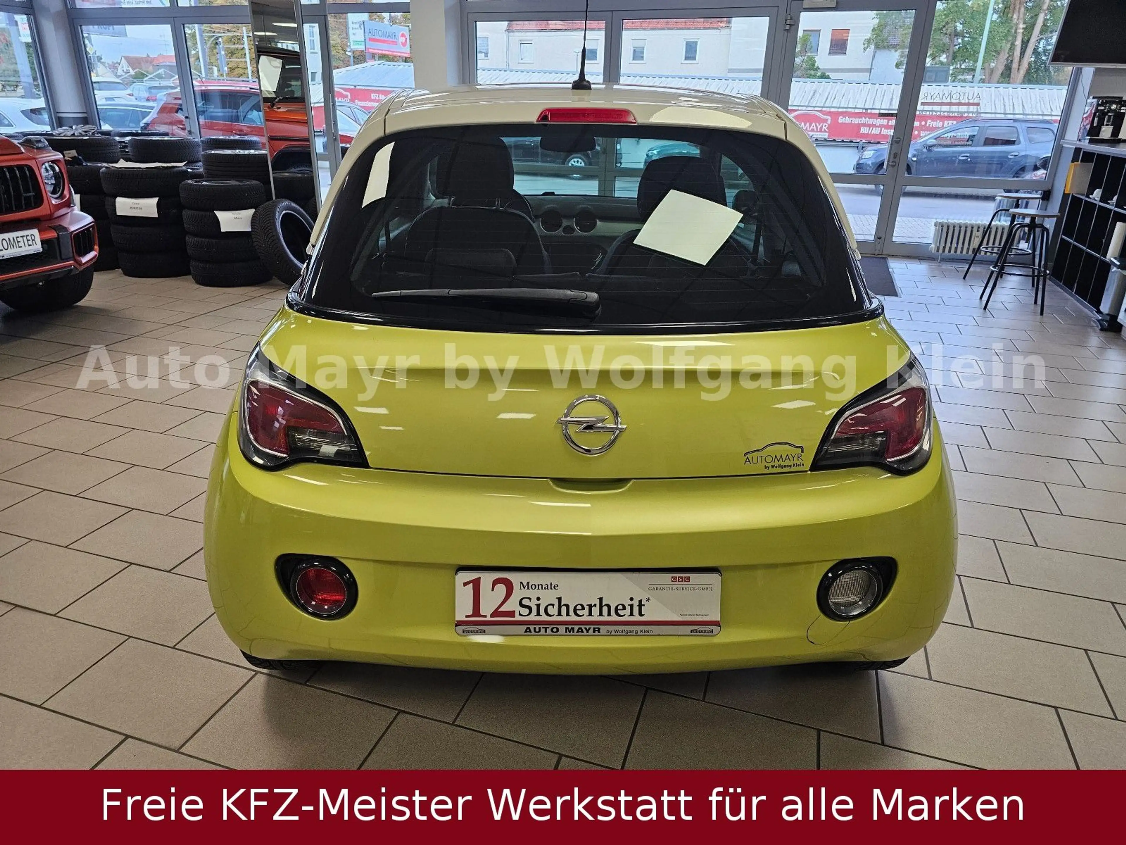 Opel Adam 1.2 Jam Klima*Alu*USB*Teilleder*wenig KM — photo 9