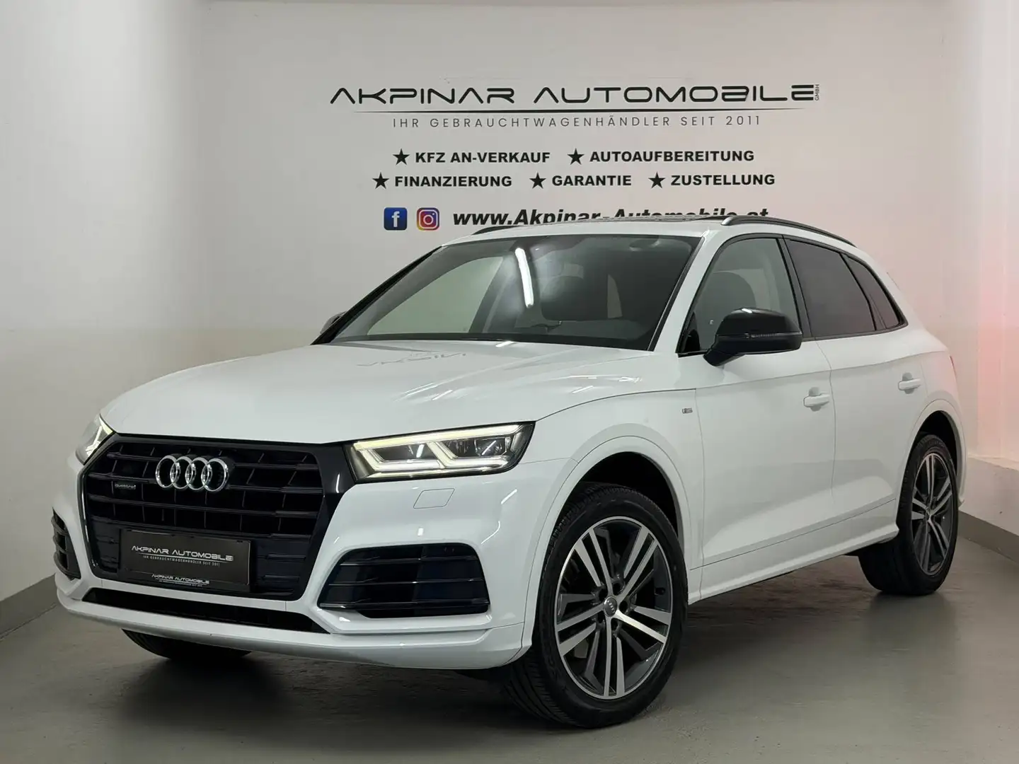 Audi Q5 40 TDI quattro S-line VIRTUAL COCKPIT - PANO - NAVI Weiß - 1