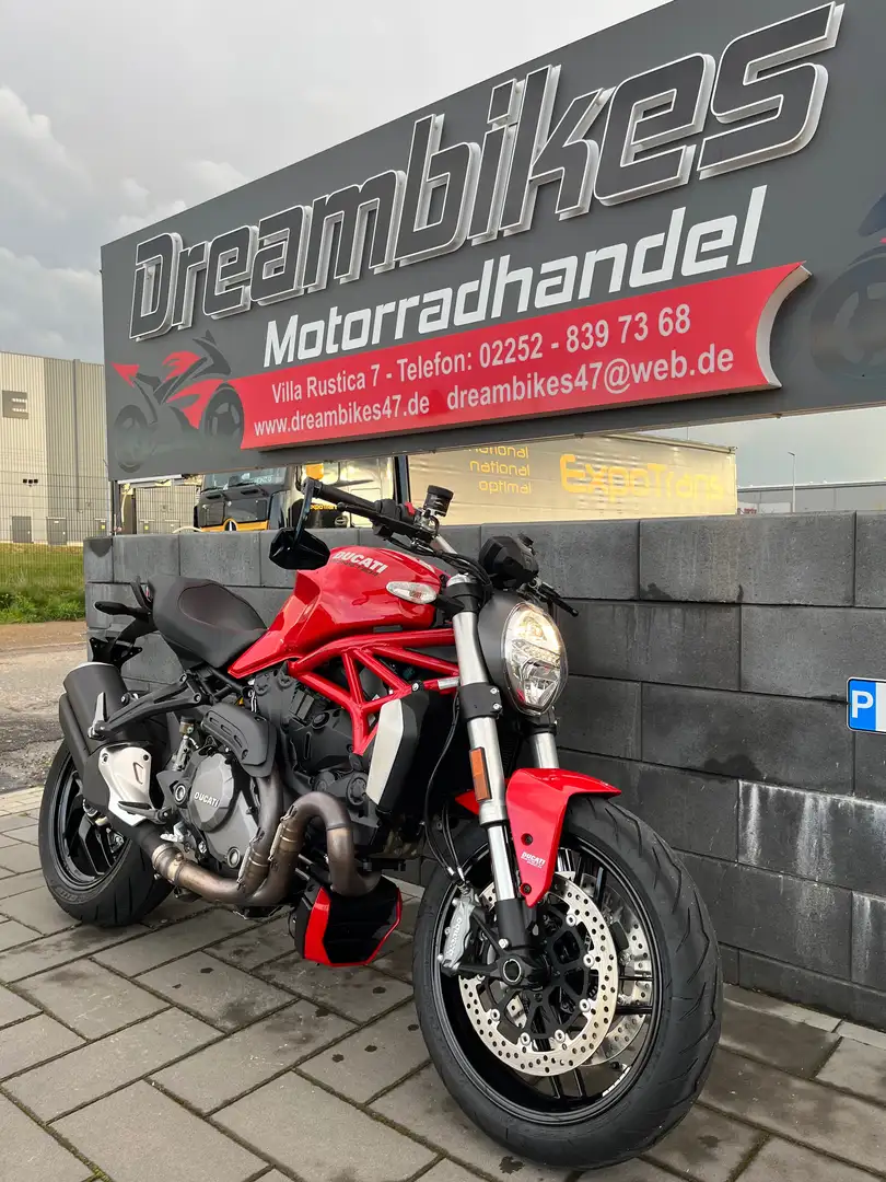 Ducati Monster 1200 **1.HAND**NUR 4800KM** NEUZUSTAND**INSPEKTION NEU* Rot - 2