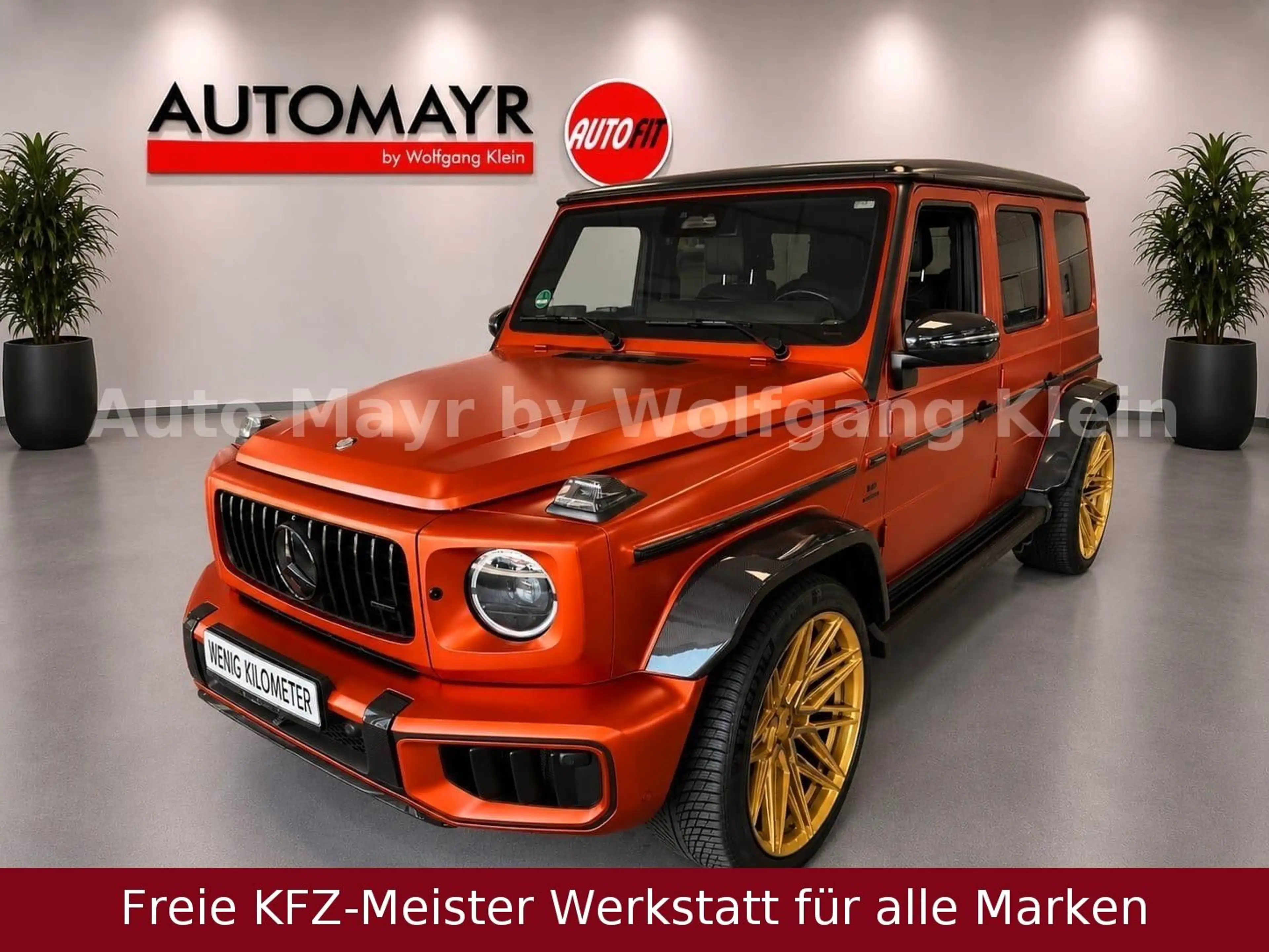 Mercedes-Benz G 63 AMG verbreiterte Radläufe Carbon, Vossen 23