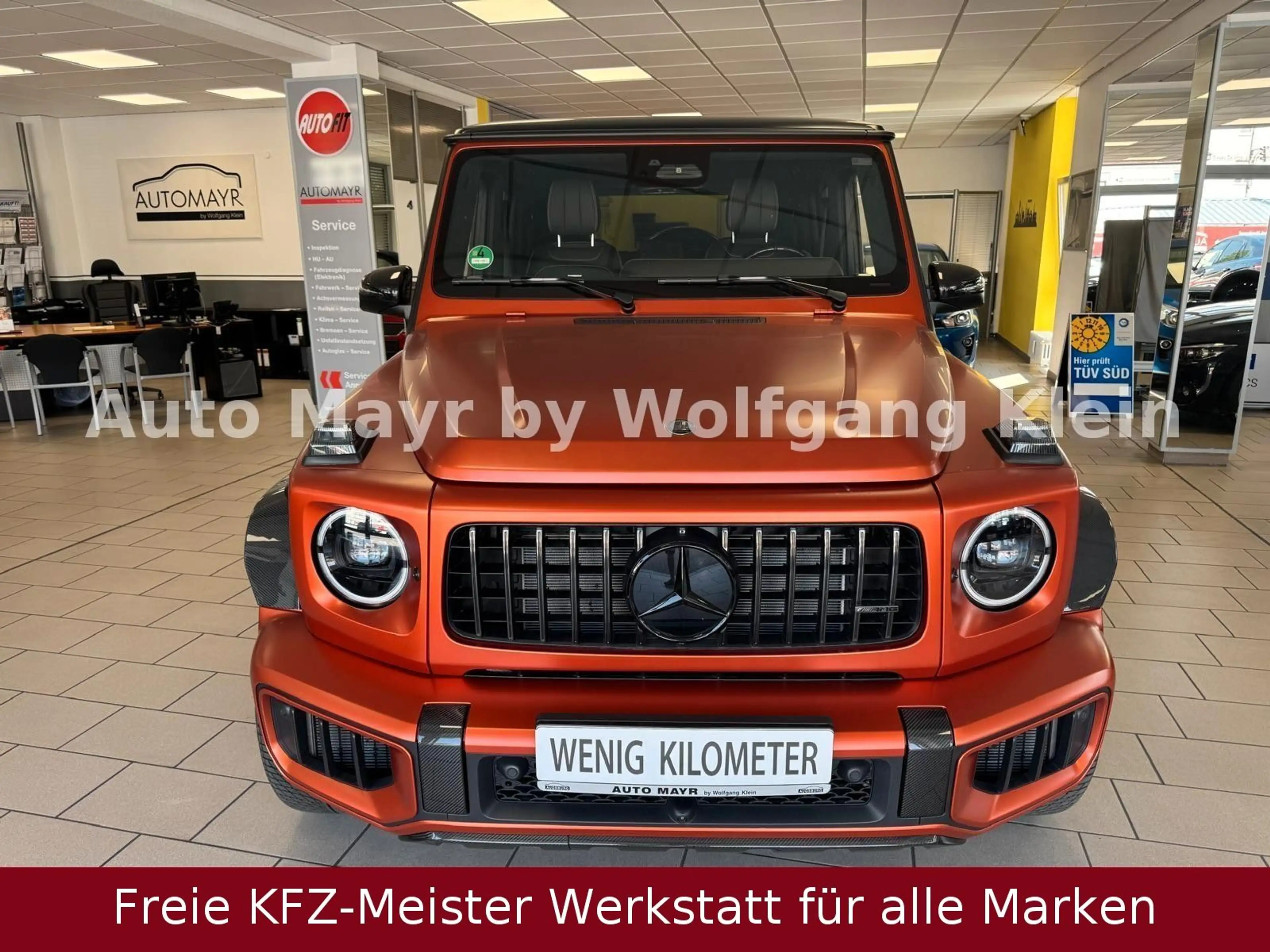 Mercedes-Benz G 63 AMG verbreiterte Radläufe Carbon, Vossen 23 — photo 3