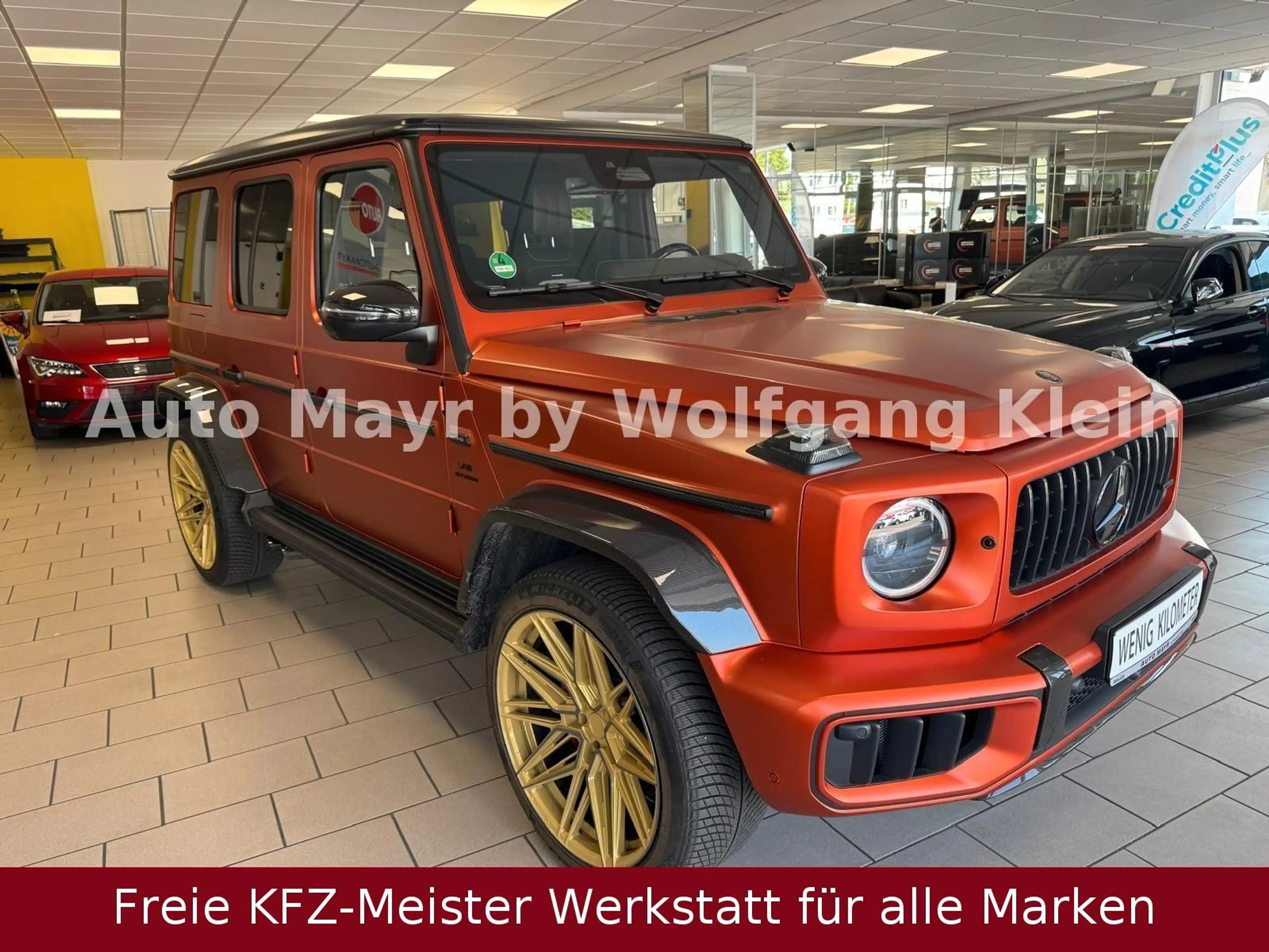 Mercedes-Benz G 63 AMG verbreiterte Radläufe Carbon, Vossen 23 — photo 4