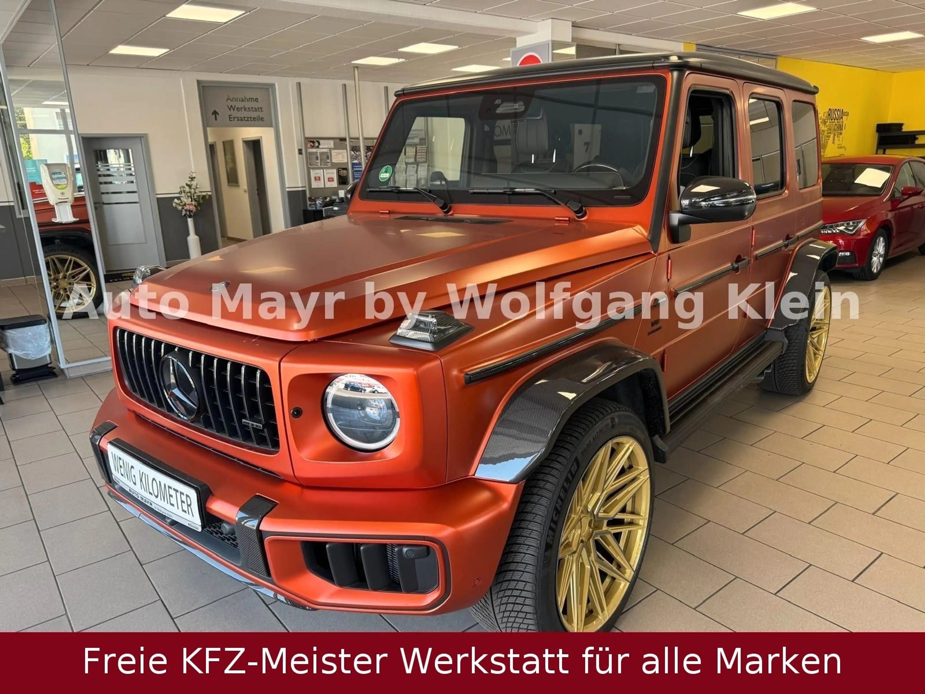 Mercedes-Benz G 63 AMG verbreiterte Radläufe Carbon, Vossen 23 — photo 2