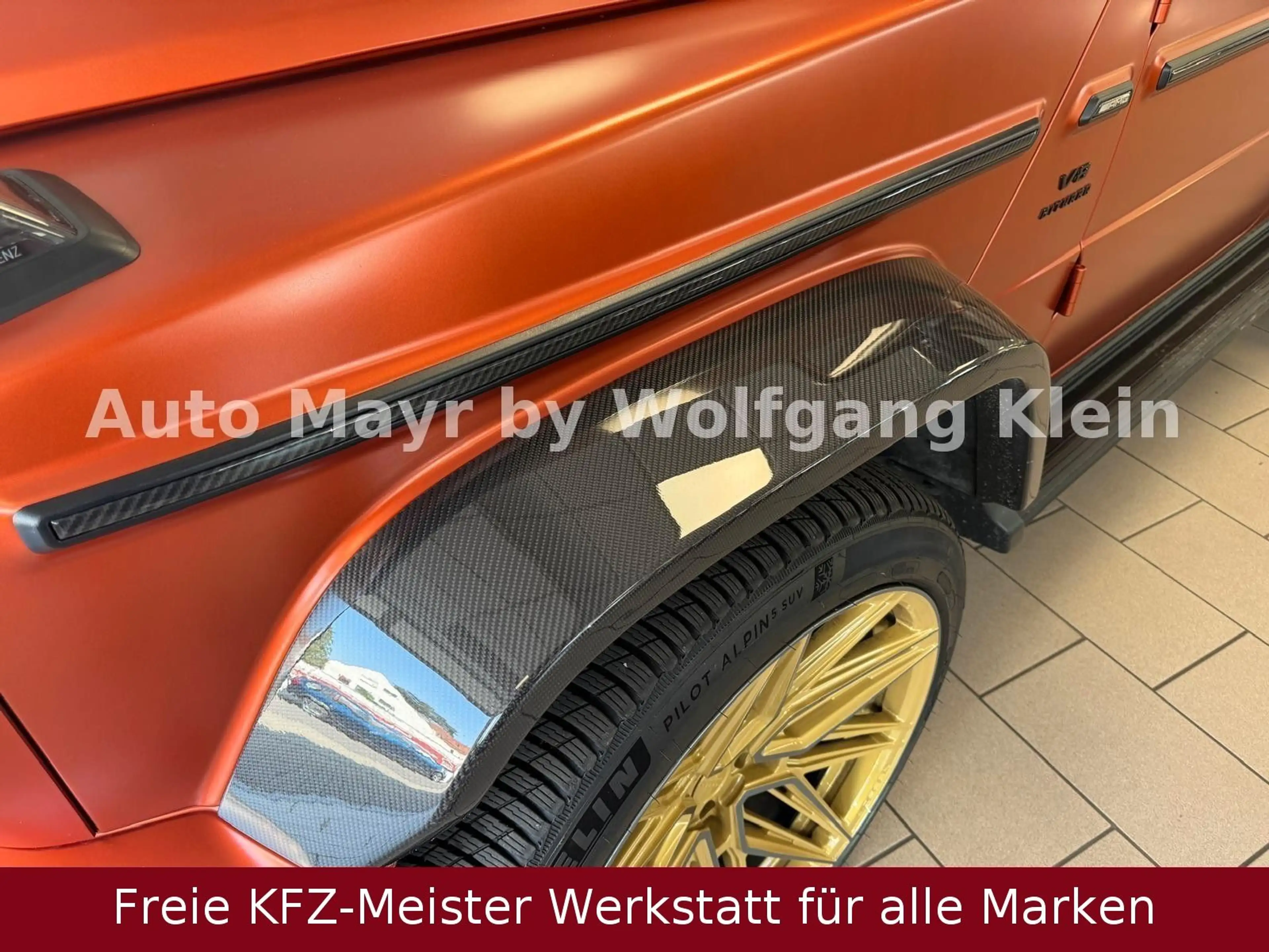 Mercedes-Benz G 63 AMG verbreiterte Radläufe Carbon, Vossen 23 — photo 10