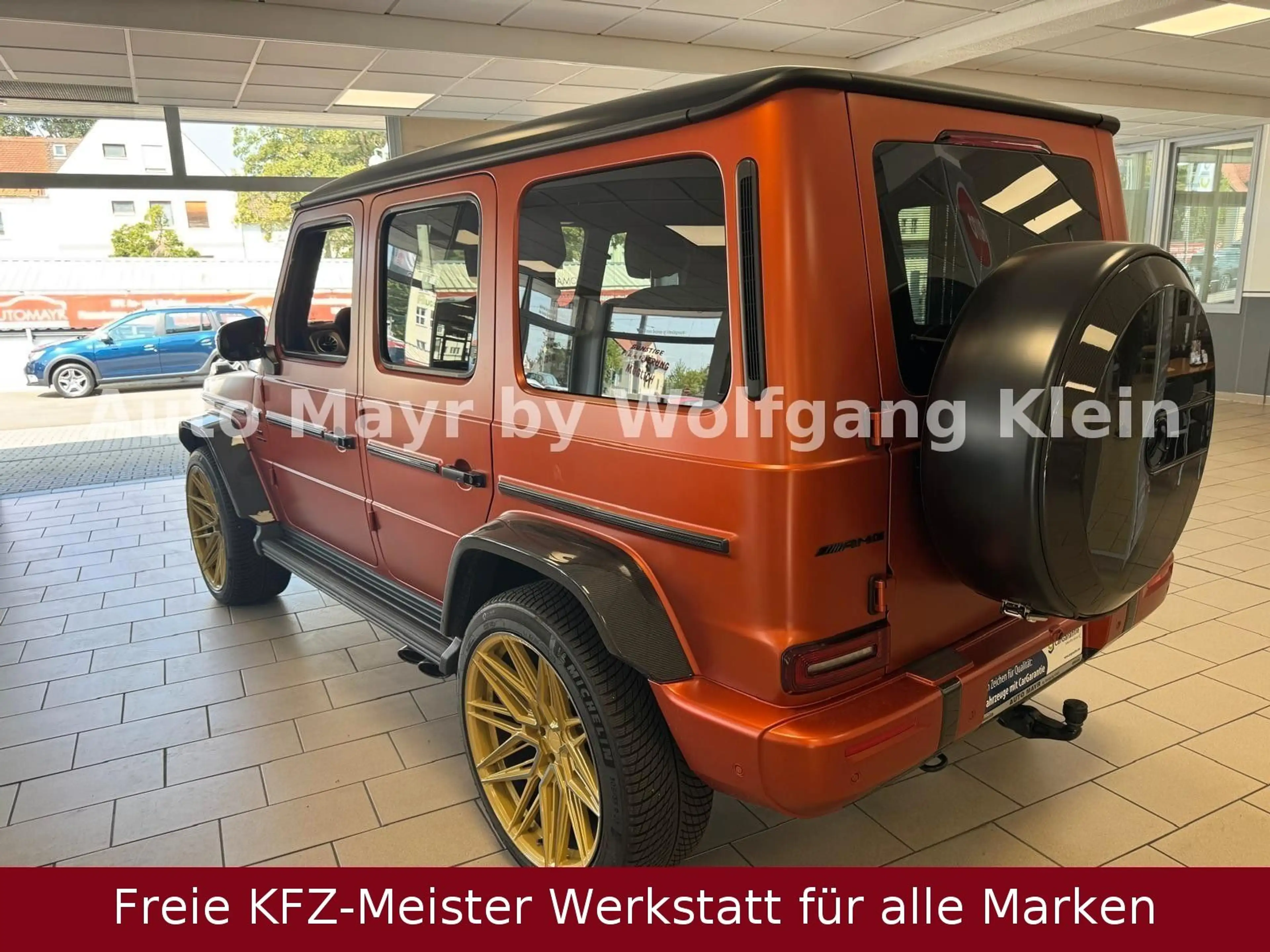 Mercedes-Benz G 63 AMG verbreiterte Radläufe Carbon, Vossen 23 — photo 6