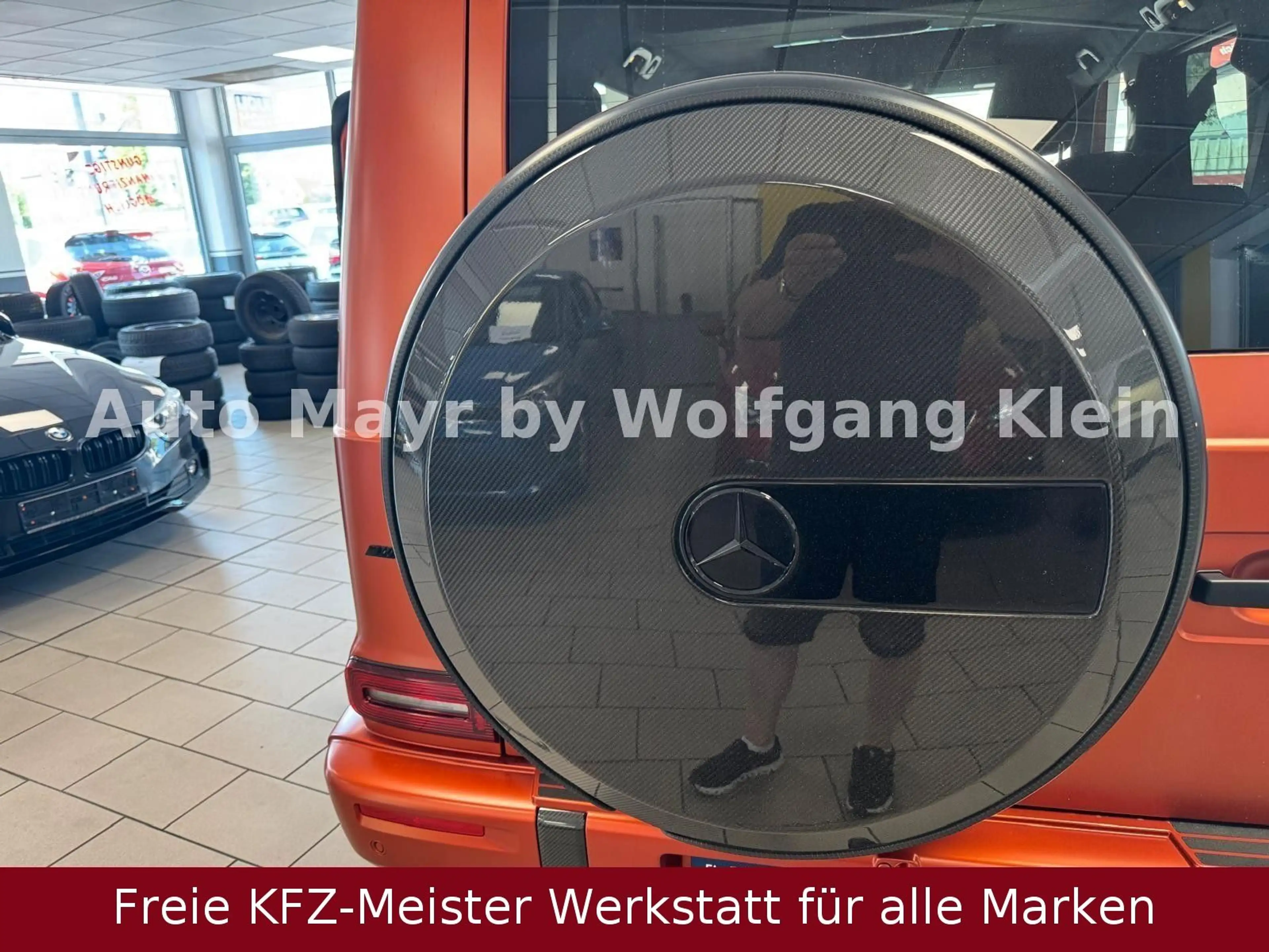 Mercedes-Benz G 63 AMG verbreiterte Radläufe Carbon, Vossen 23 — photo 8