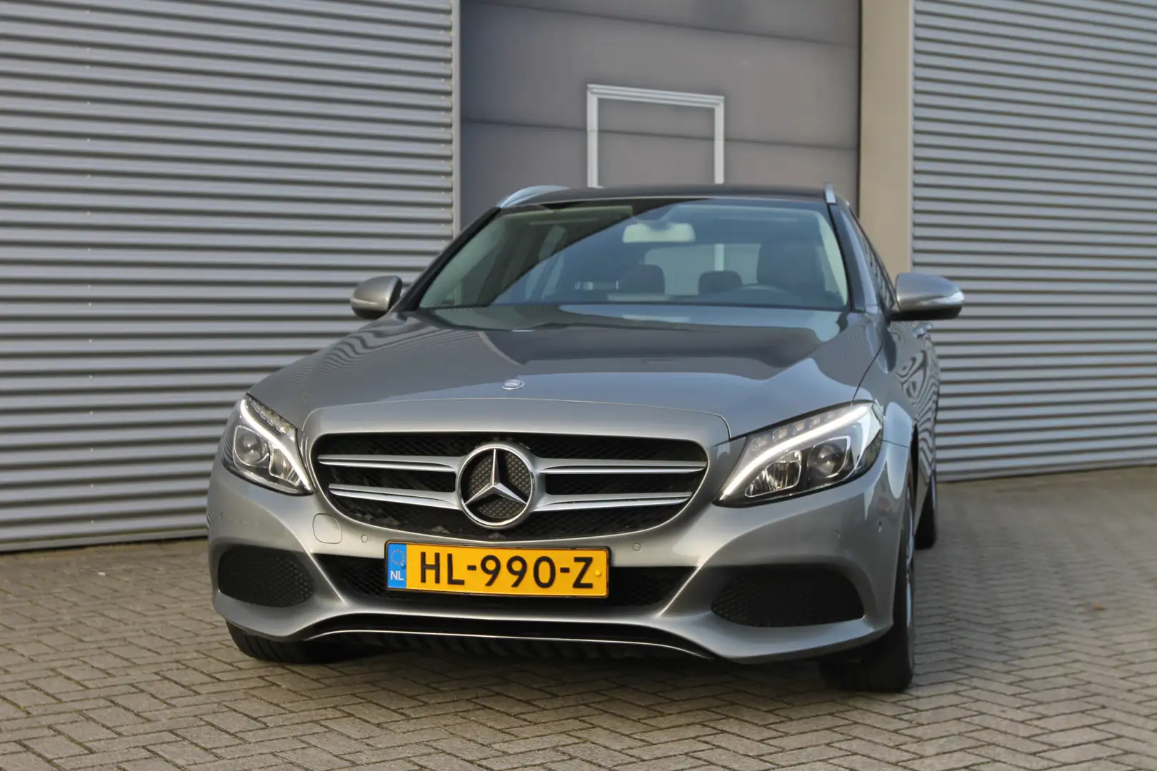 Mercedes-Benz C 180 Estate Ambition I Navi I Trekhaak I Clima. I Cruis Gris - 2