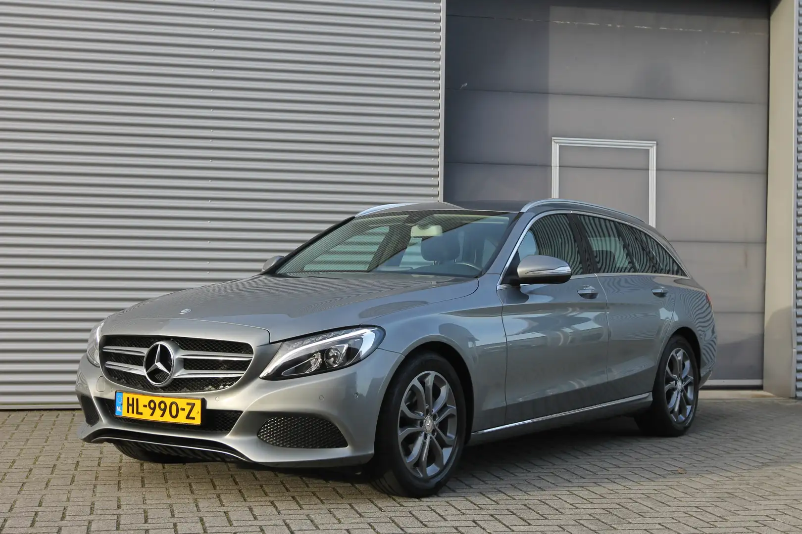 Mercedes-Benz C 180 Estate Ambition I Navi I Trekhaak I Clima. I Cruis Gris - 1