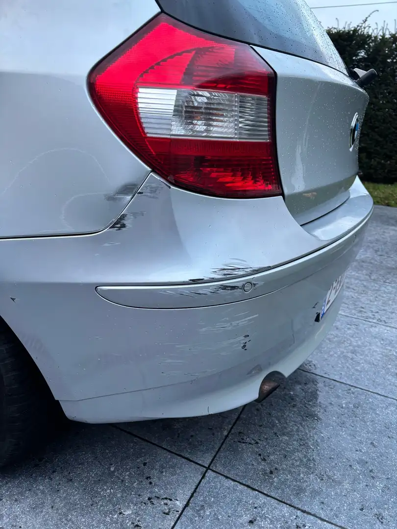 BMW 116 116i/ Pano dak & Zetelv. Argent - 2