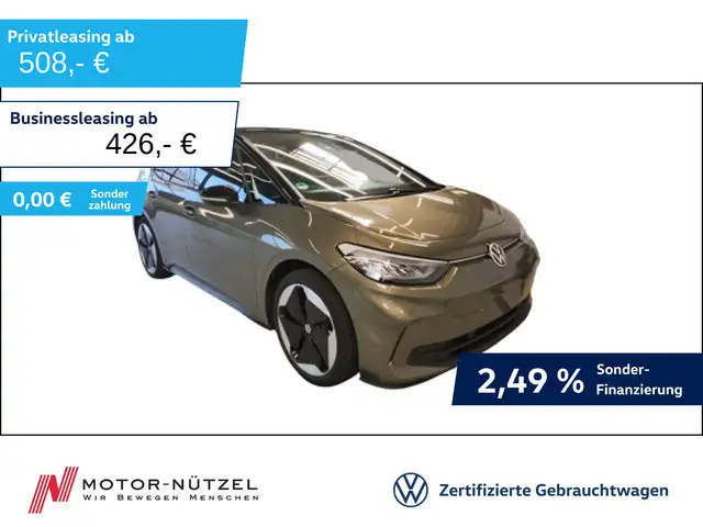 Volkswagen ID.3 170kw Pro S 5JG+LED+NAVI+AHK+HuD+WäPu+20Z.