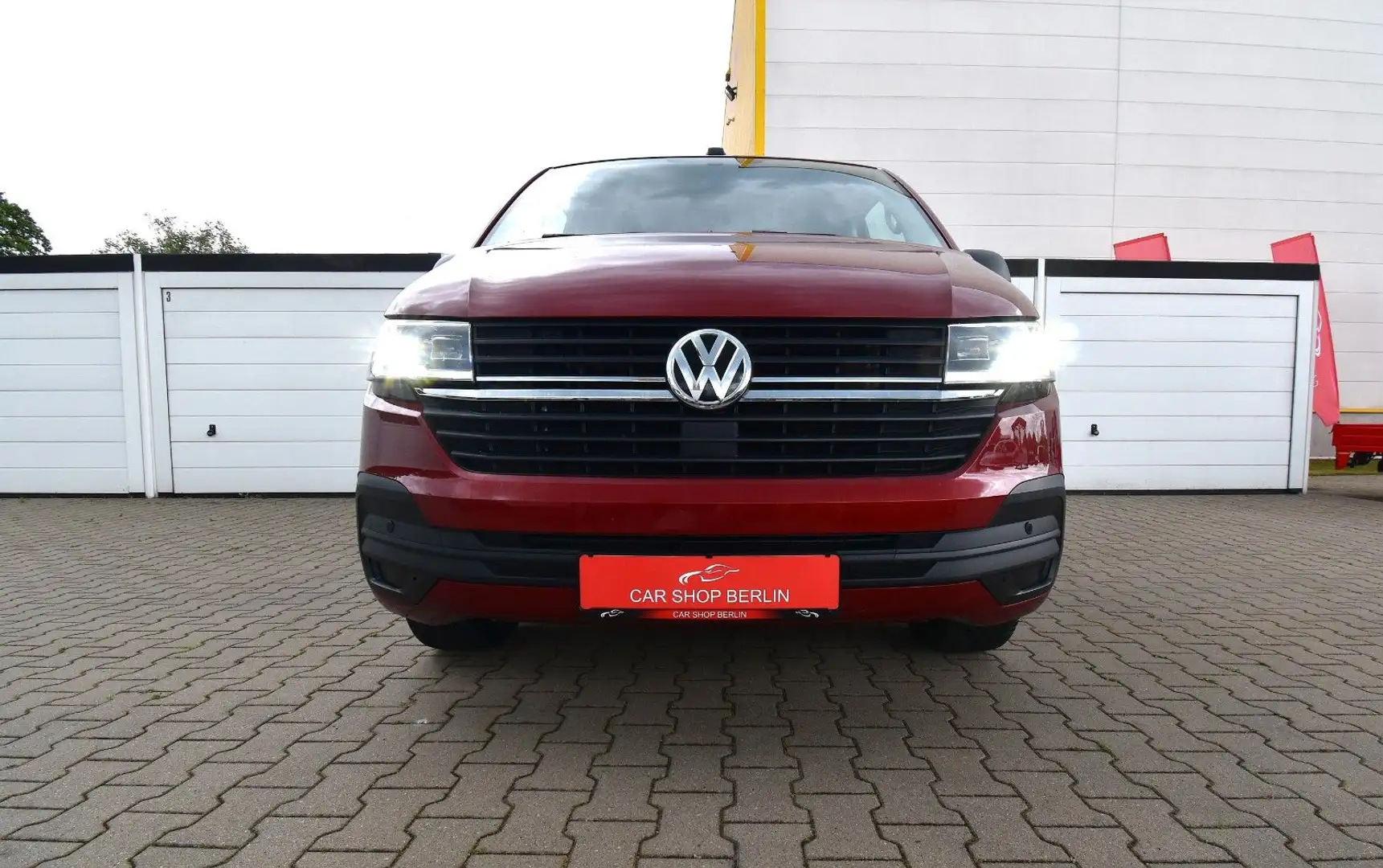 Volkswagen T6 Multivan T6.1 Multivan DSG LED ACC RFK 1.Hand unfallfrei Rot - 2