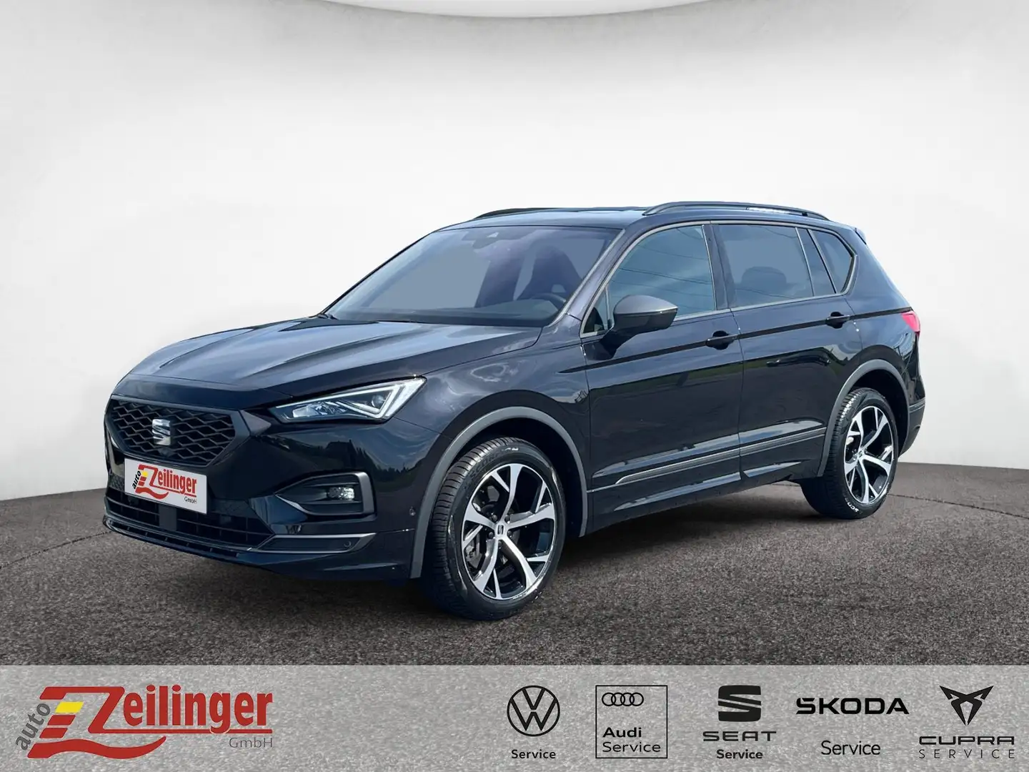 SEAT Tarraco FR 4Drive TSI DSG|5-J-GAR|7-S.|PANO|AHK Schwarz - 1