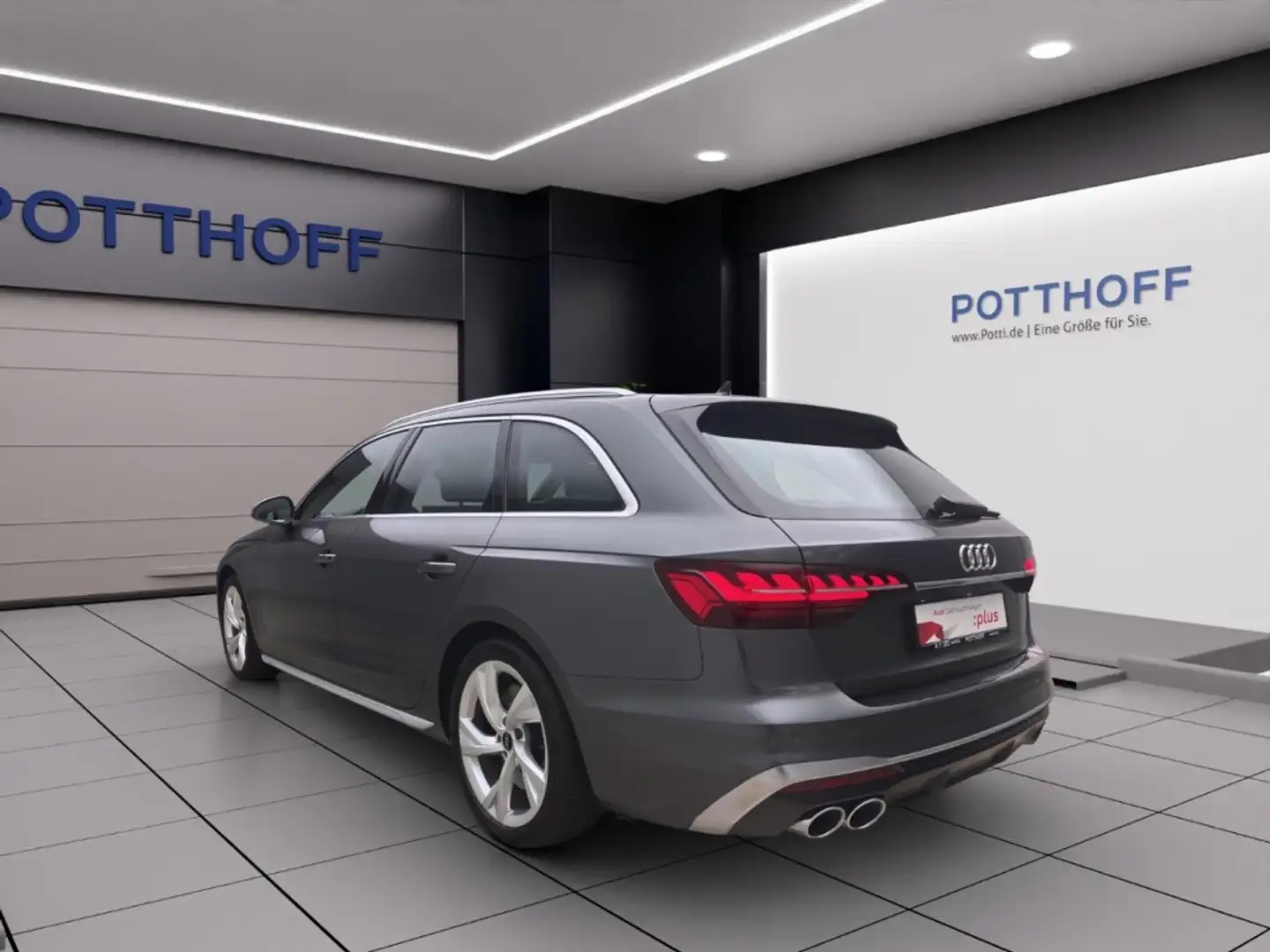 Audi S4 Avant Q STANDHZG PANO AHK NAVI+ LED Grau - 2