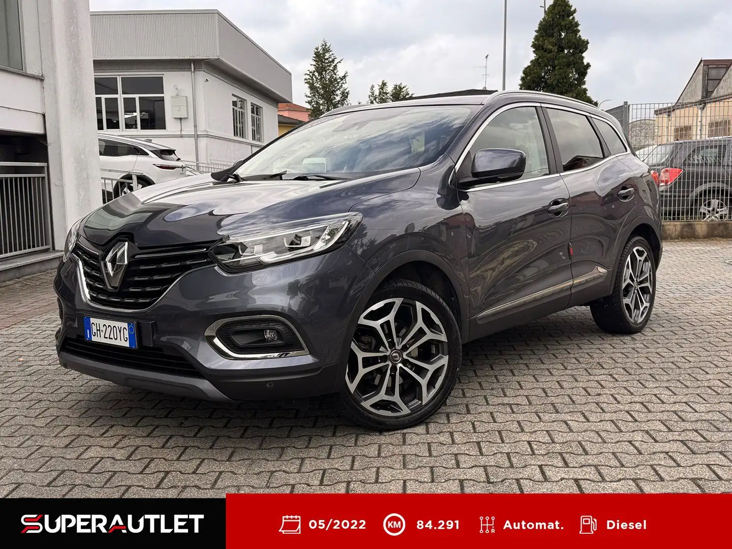 Renault Kadjar 1.5 Blue dCi Intens EDC Szary - 1