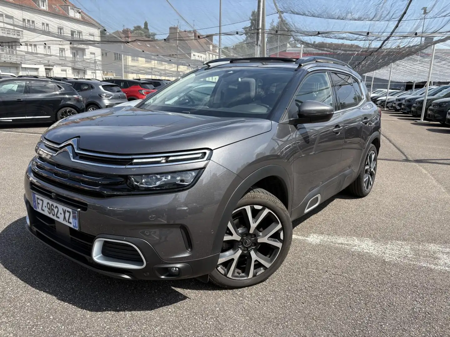 Citroen C5 Aircross 1.5 BlueHDi 130 S\u0026S EAT8 Shine Pack AVEC TOIT Gris - 1