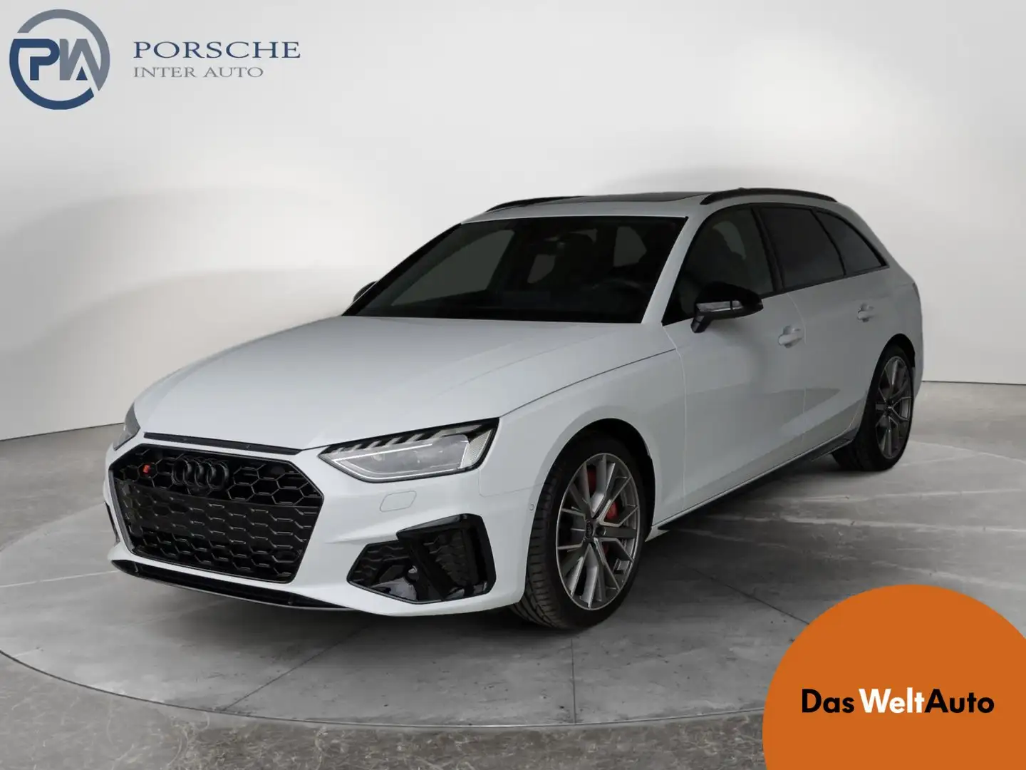 Audi S4 TDI Blanc - 1