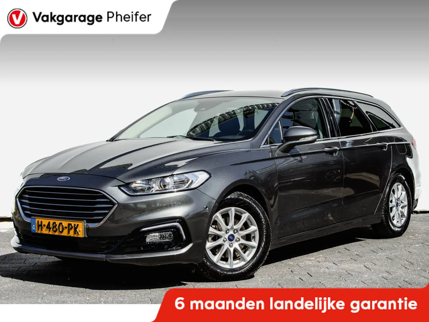 Ford Mondeo Wagon 2.0 IVCT HEV Titanium Full map navigatie/ Ca Grijs - 1