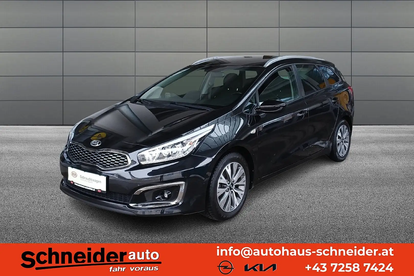 Kia Ceed SW / cee'd SW cee'd SW 1,4 MPI Silber Plus Schwarz - 1