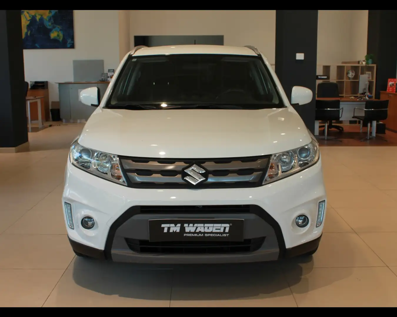 Suzuki Vitara (2015) - Vitara 1.6 VVT V-Cool 120cv 2017 Bianco - 2