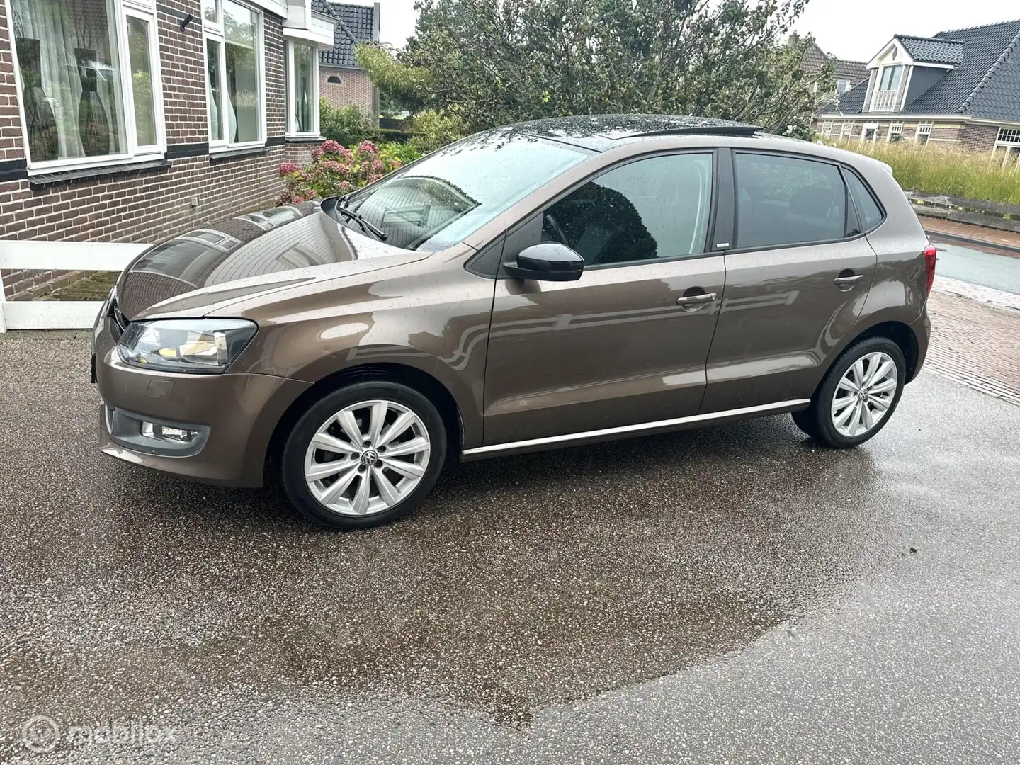 Volkswagen Polo 1.4-16V STYLE CLIMATE CONTROLE PANORAMADAK STOELVE Brun - 2