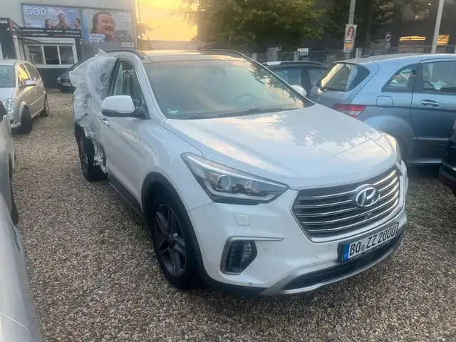 Hyundai Grand Santa Fe blue Premium 4WD*7-SITZER*PANO*
