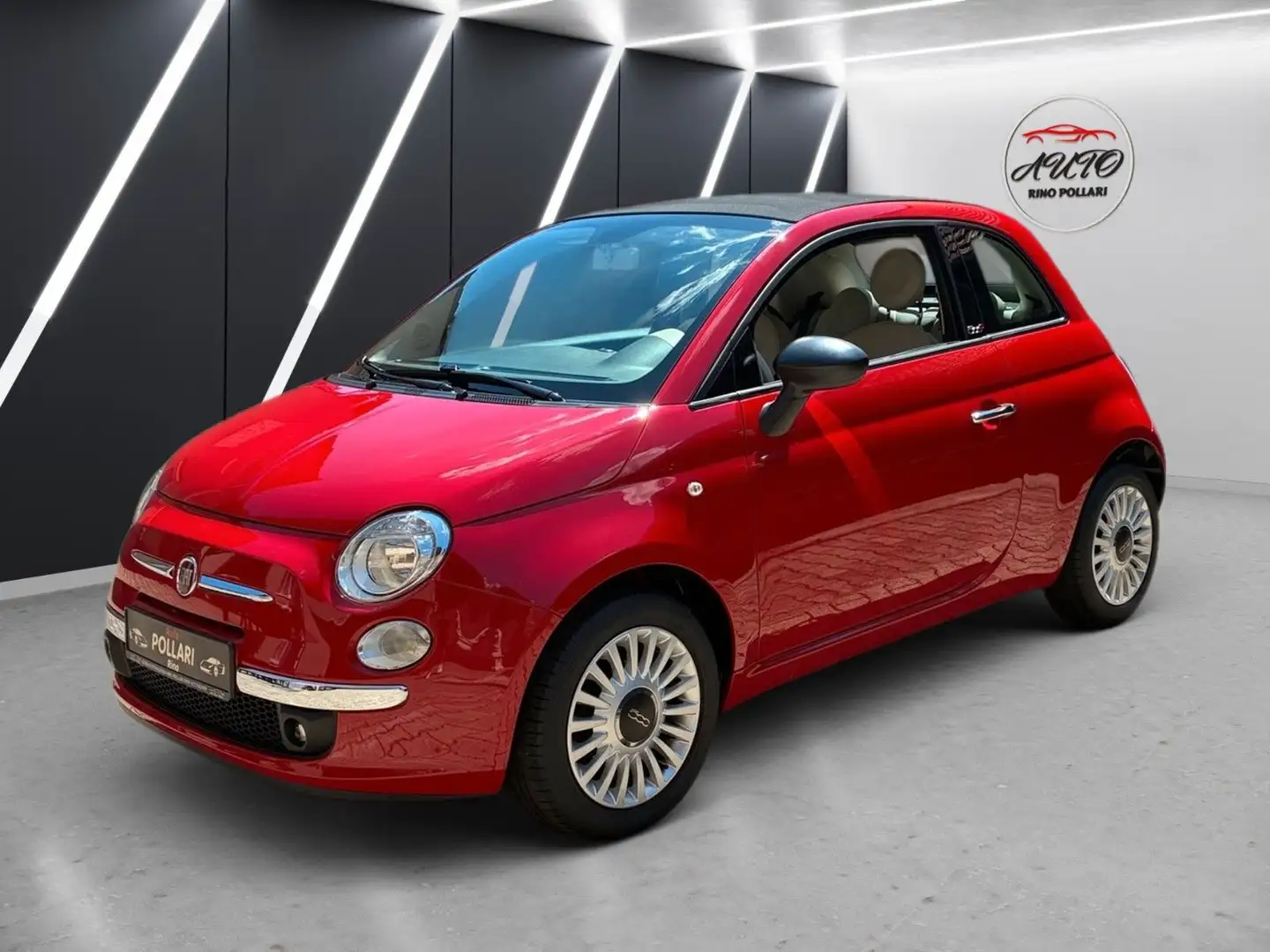 Fiat 500C Lounge 1 Hand Klima 1.2 Rot - 2