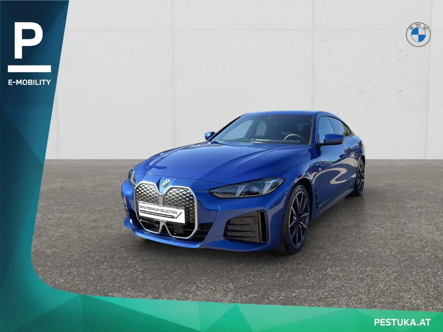 BMW i4 xDrive40 Bleu - 1