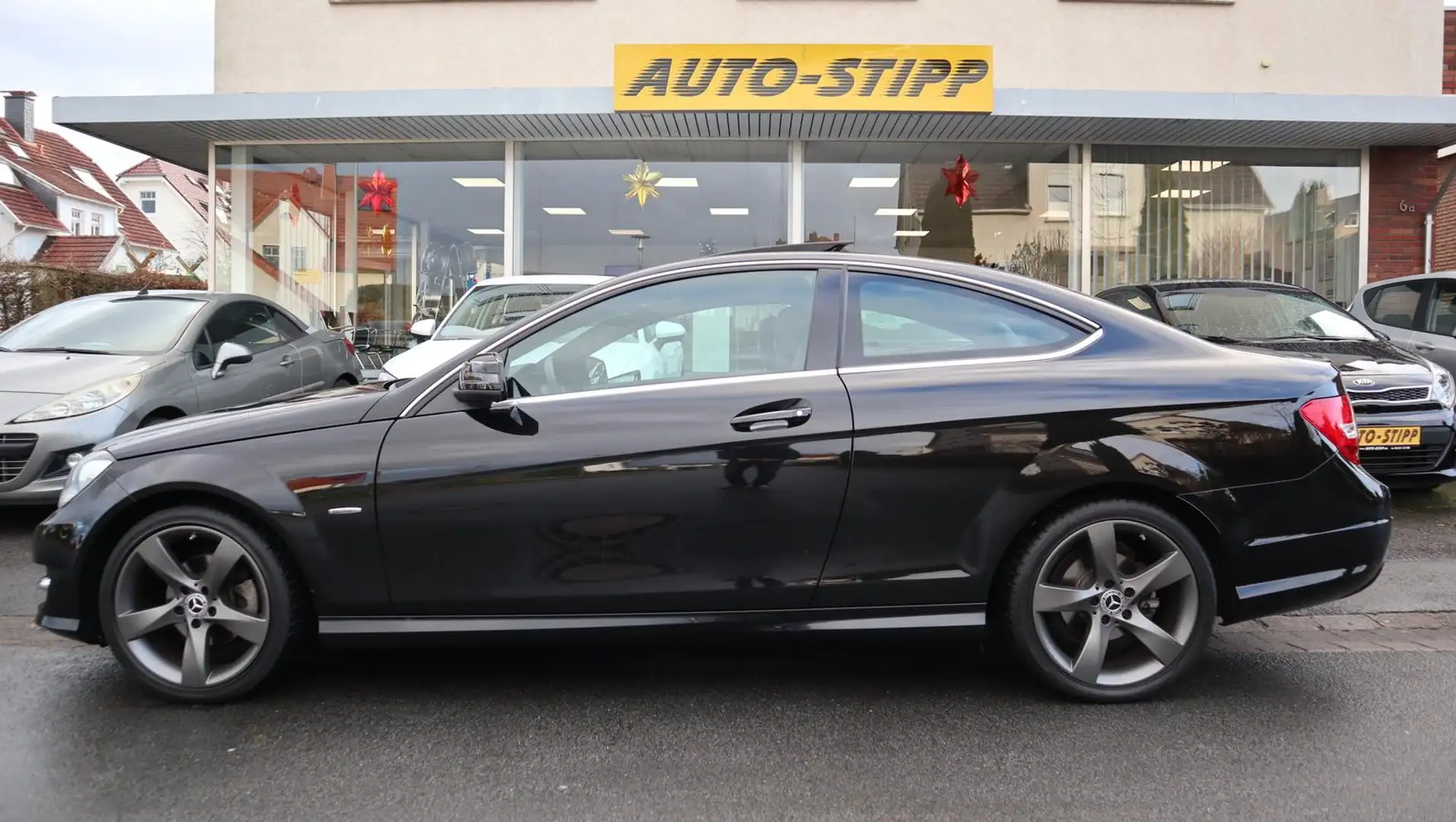 Mercedes-Benz C 180 Coupe Edition C AMG NAVI TEMP RFK SD XENON Schwarz - 2
