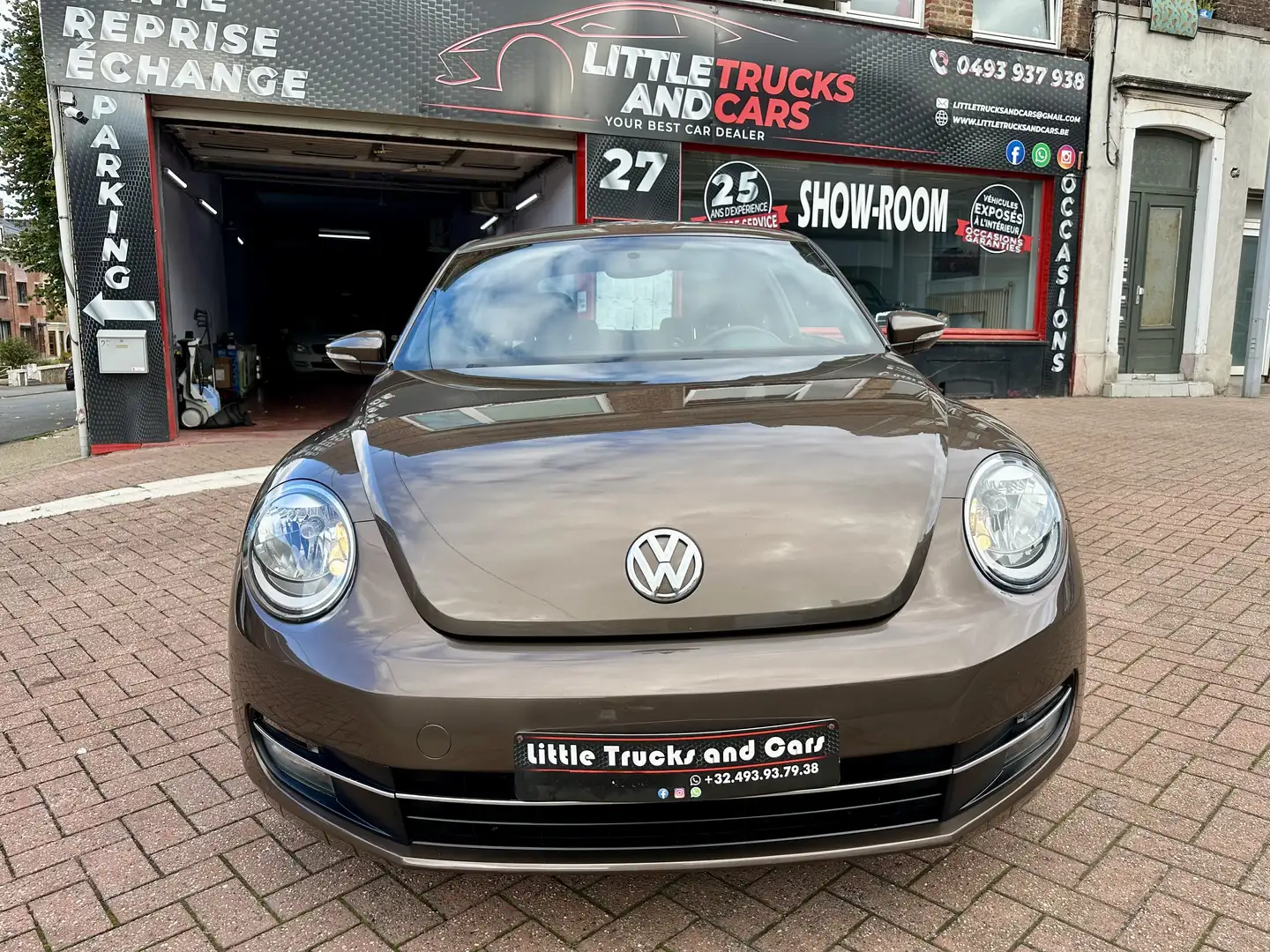Volkswagen Beetle Beetle 1.2 TSI Design Sièges Chauffants Airco Brun - 2