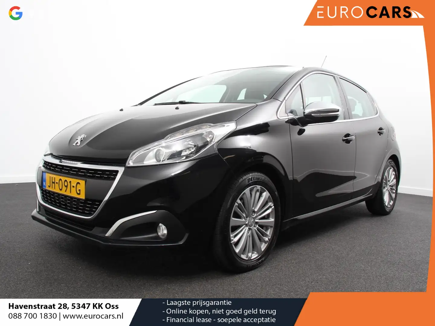 Peugeot 208 1.6 BlueHDi Allure | Navigatie | Climate Control | Noir - 1