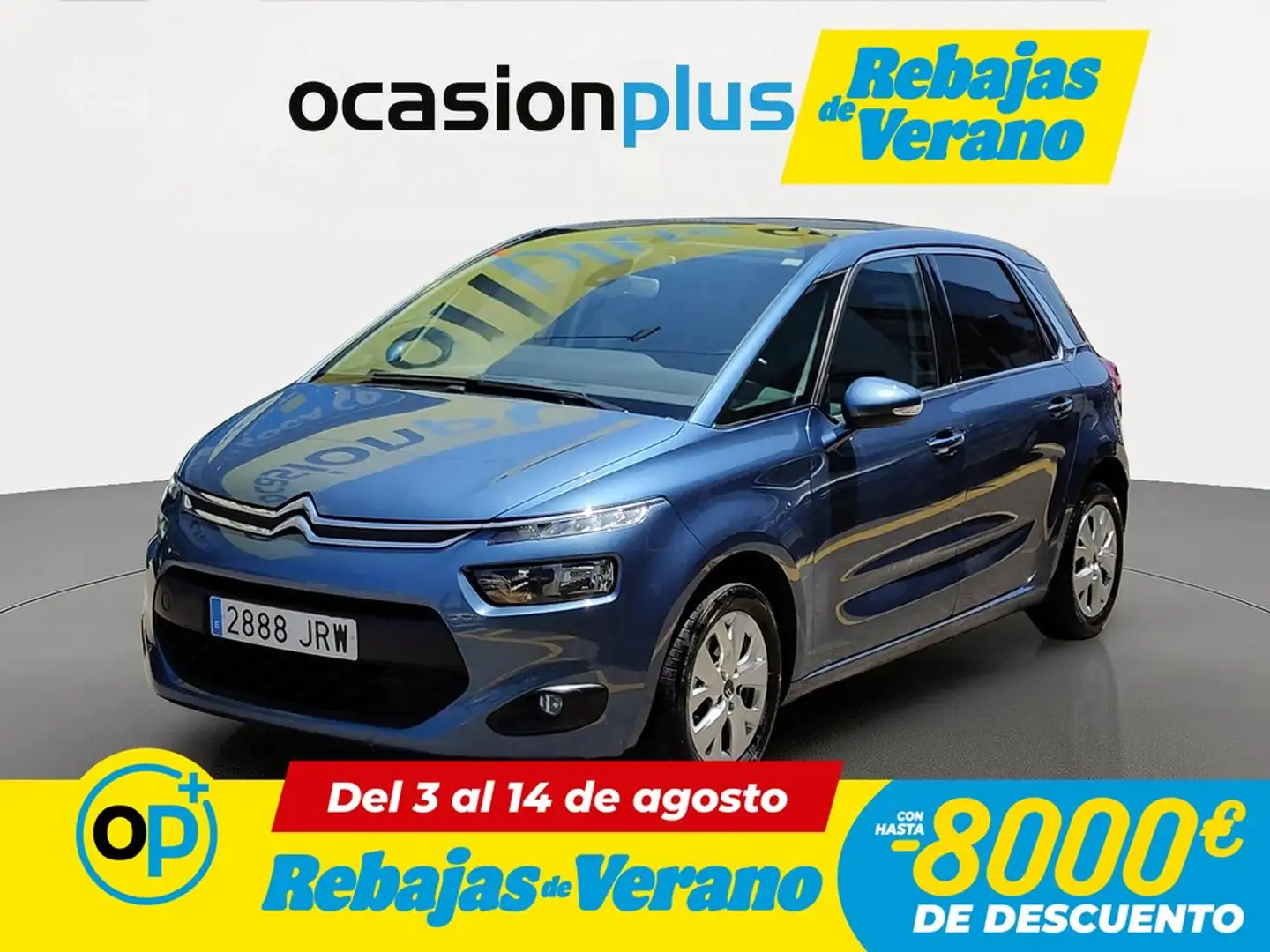 Citroen C4 Picasso 1.6BlueHDI S&S Live Edition 120 Azul - 1