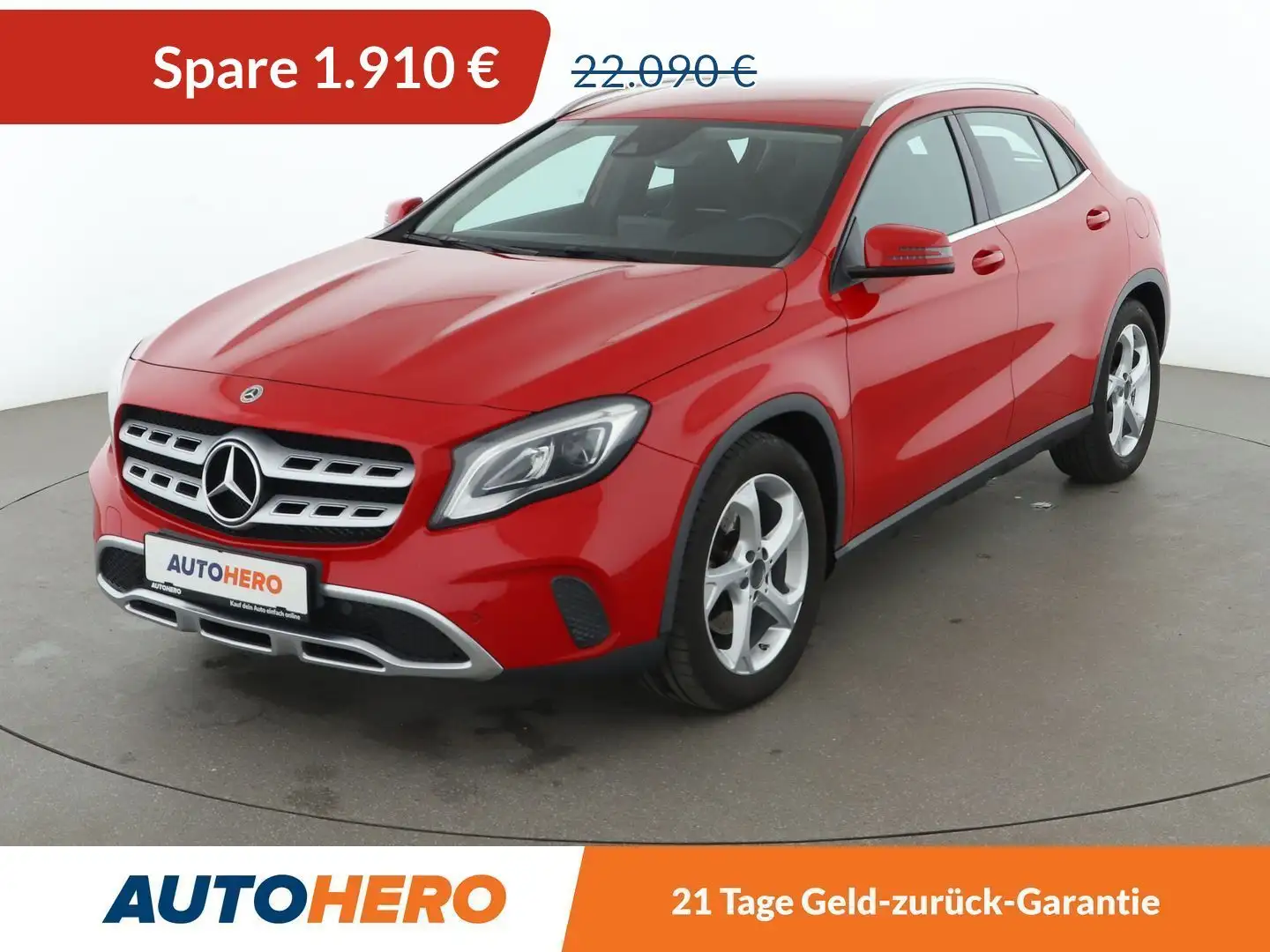 Mercedes-Benz GLA 250 Urban Aut. *NAVI*LED*TEMPO*PDC*SHZ* Красный - 1