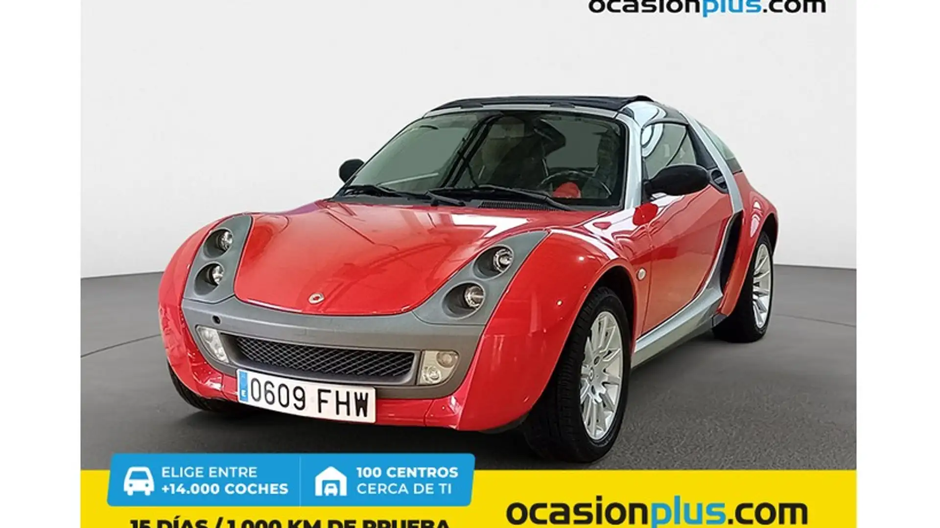smart city-coupé/city-cabrio Roadster-Coupé 82 Aut. Rojo - 1