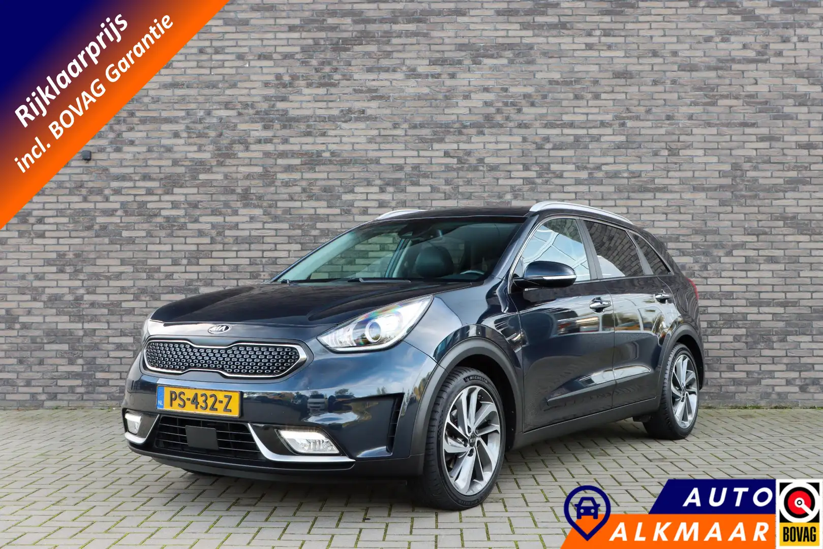 Kia Niro 1.6 GDi Hybrid ExecutiveLine | Trekhaak | Leer | A Bleu - 1