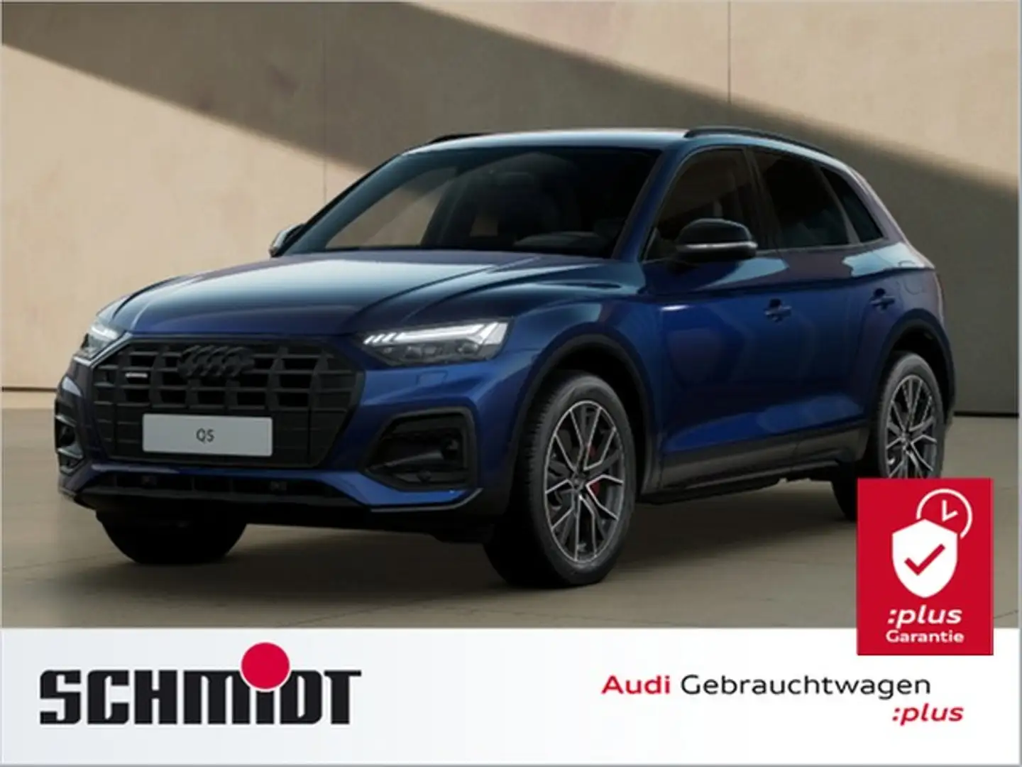 Audi Q5 50 TFSI e quattro Advanced AHK ACC Matrix LED N... Blau - 1