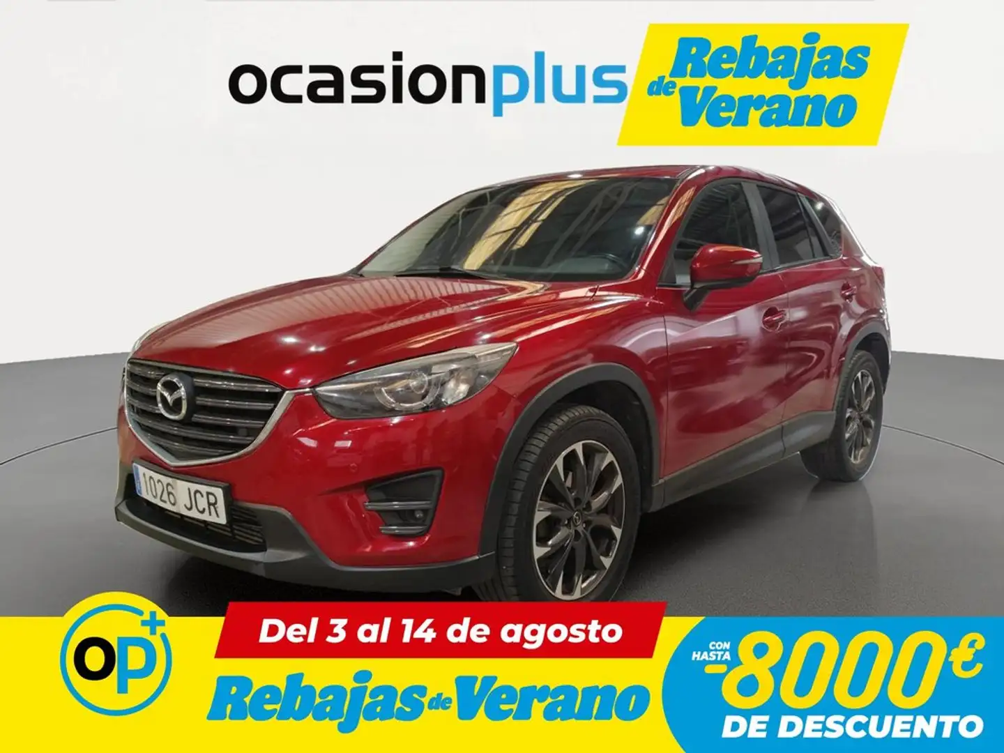 Mazda CX-5 2.2DE Luxury (Navi) 2WD 150 Rojo - 1