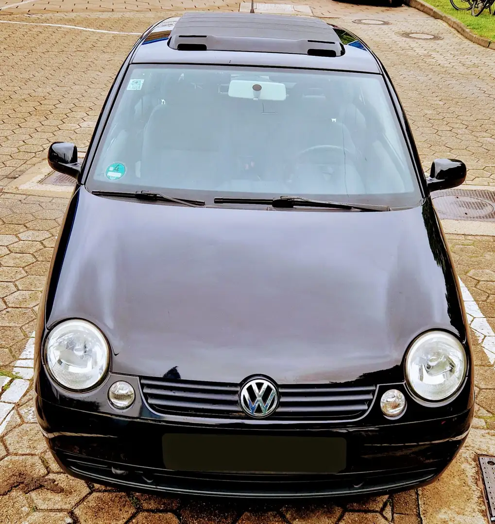 Volkswagen Lupo 1.0 Oxford 1.Hand Tüv/AU NEU Scheckheft Garagenfah Чорний - 2