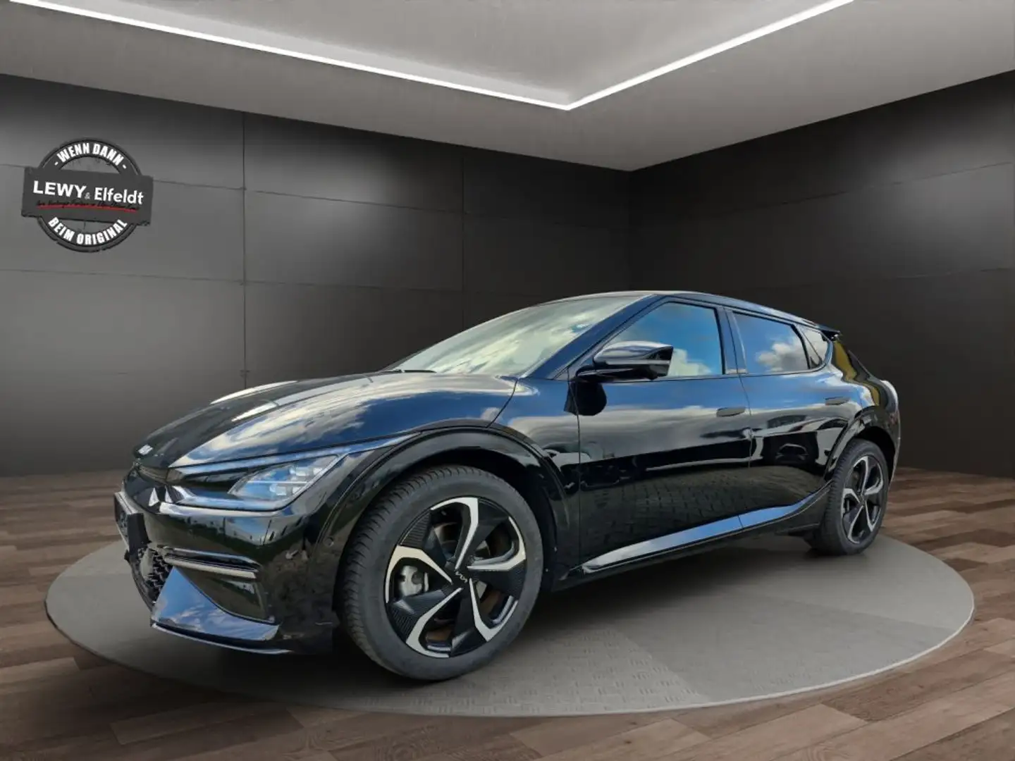Kia EV6 77,4-kWh AWD GT-line P5 P6 P7 Wärmepumpe Schwarz - 1