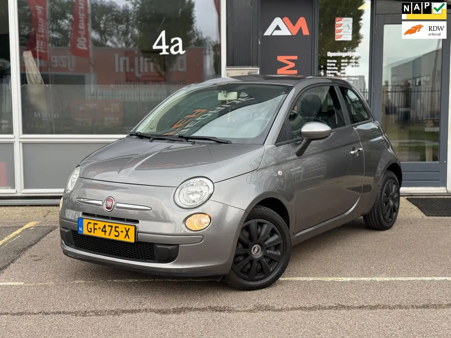 Fiat 500 1.0 TwinAir Pop | Airco | Elektrische ramen Grigio - 1