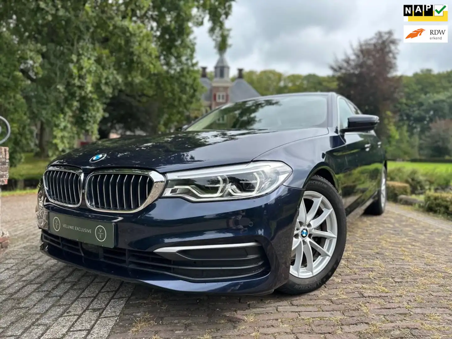 BMW 520 5-serie 520i High Exe | 360 Camera | Adpative | Me Bleu - 1