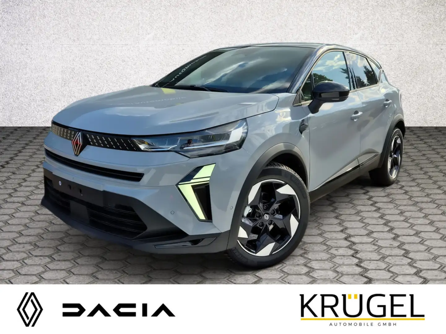 Renault Captur Techno Mild Hybrid 160 EDC Grijs - 1