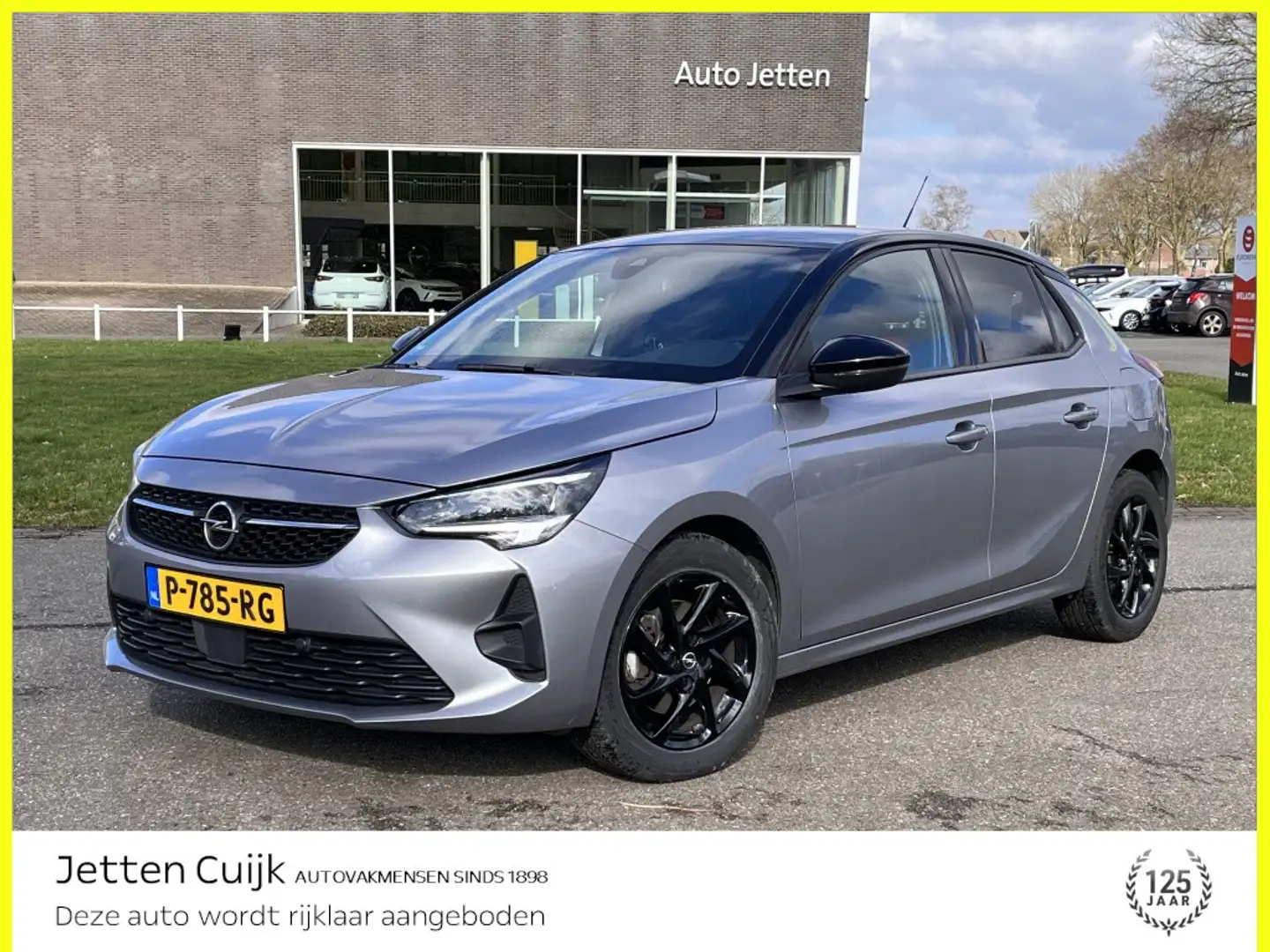Opel Corsa 1.2 GS Line 102pk ECC NAVI / RIJKLAAR / Gris - 1