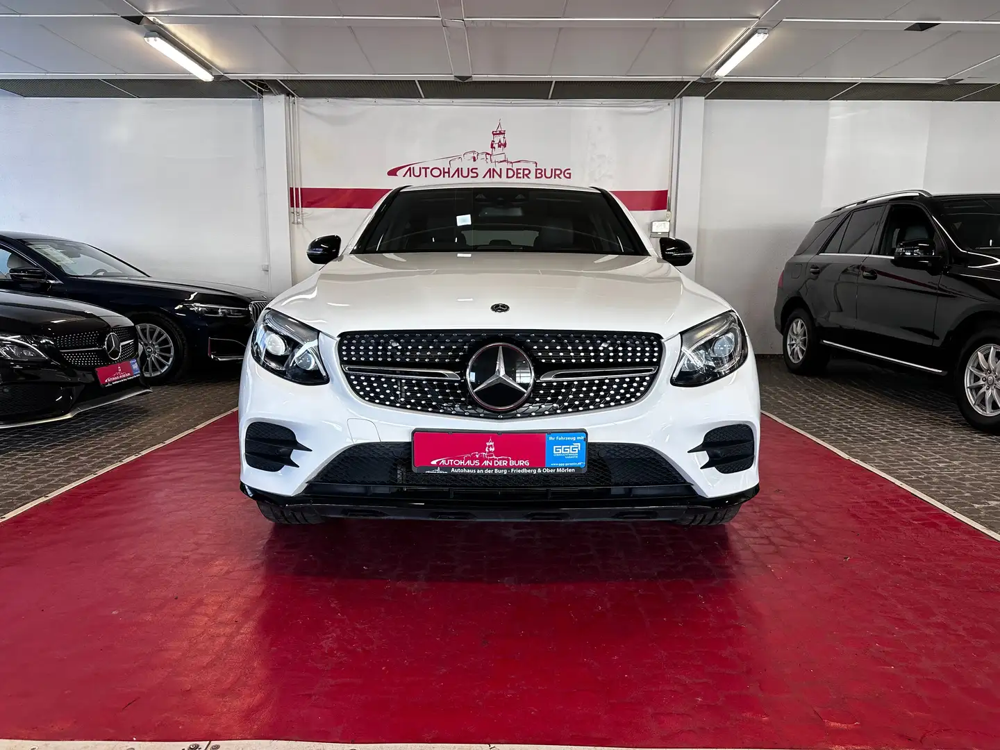Mercedes-Benz GLC 300 Coupe 4Matic 9G-TRONIC AMG Line *1.Hd + Tempomat Weiß - 2