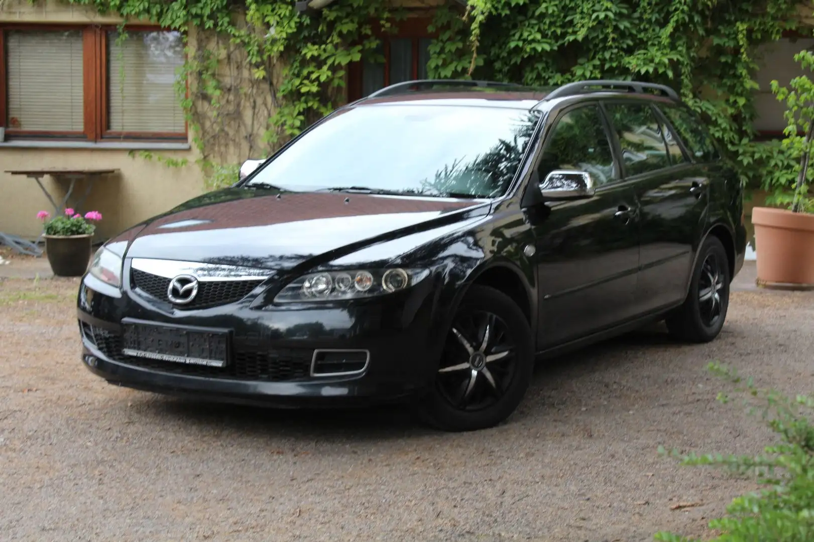 Mazda 6 Kombi 1.8 Sport Exclusive*TÜV NEU* Noir - 1
